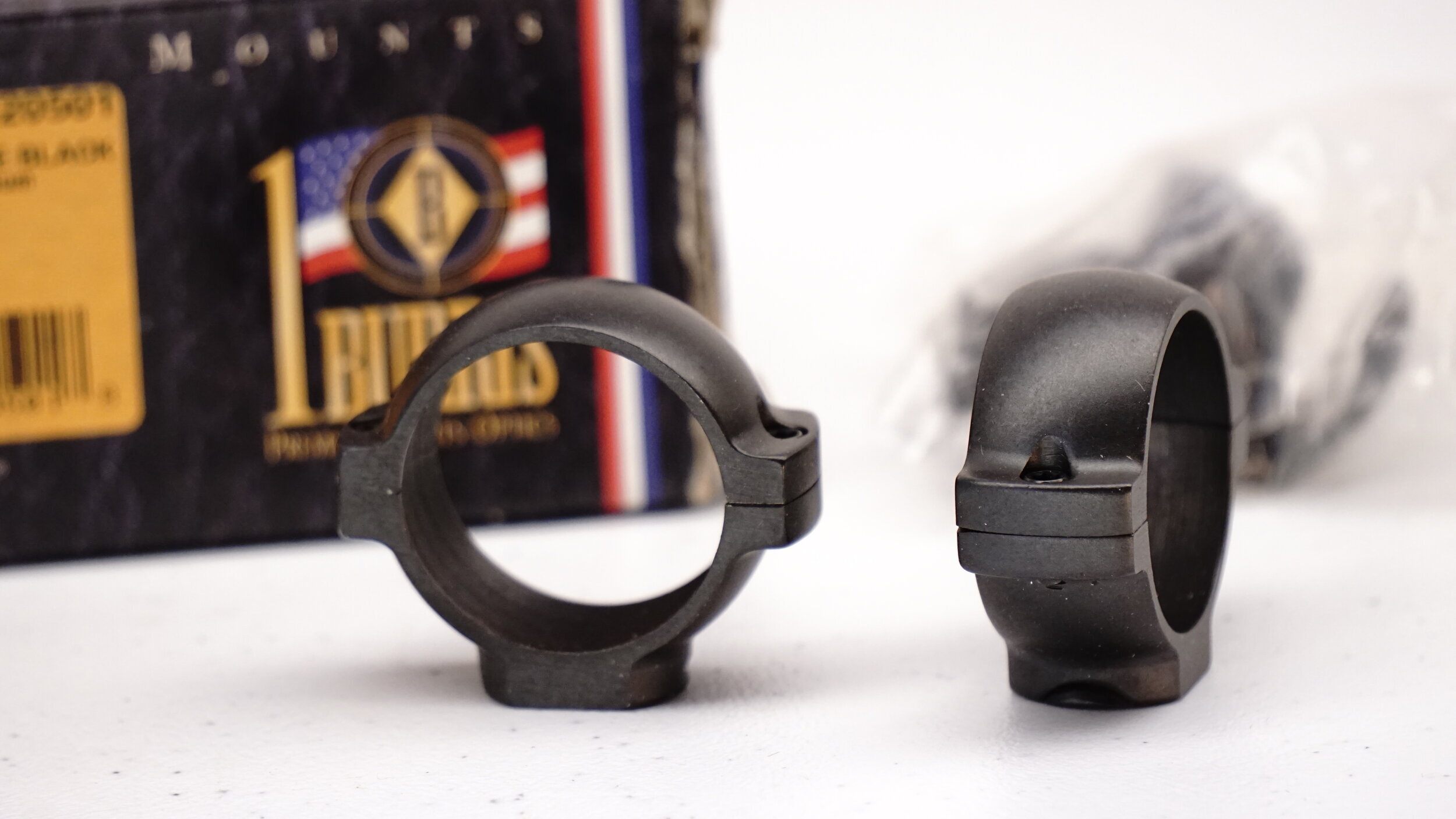 Burris Signature Standard Rings. Matte Black. 1".