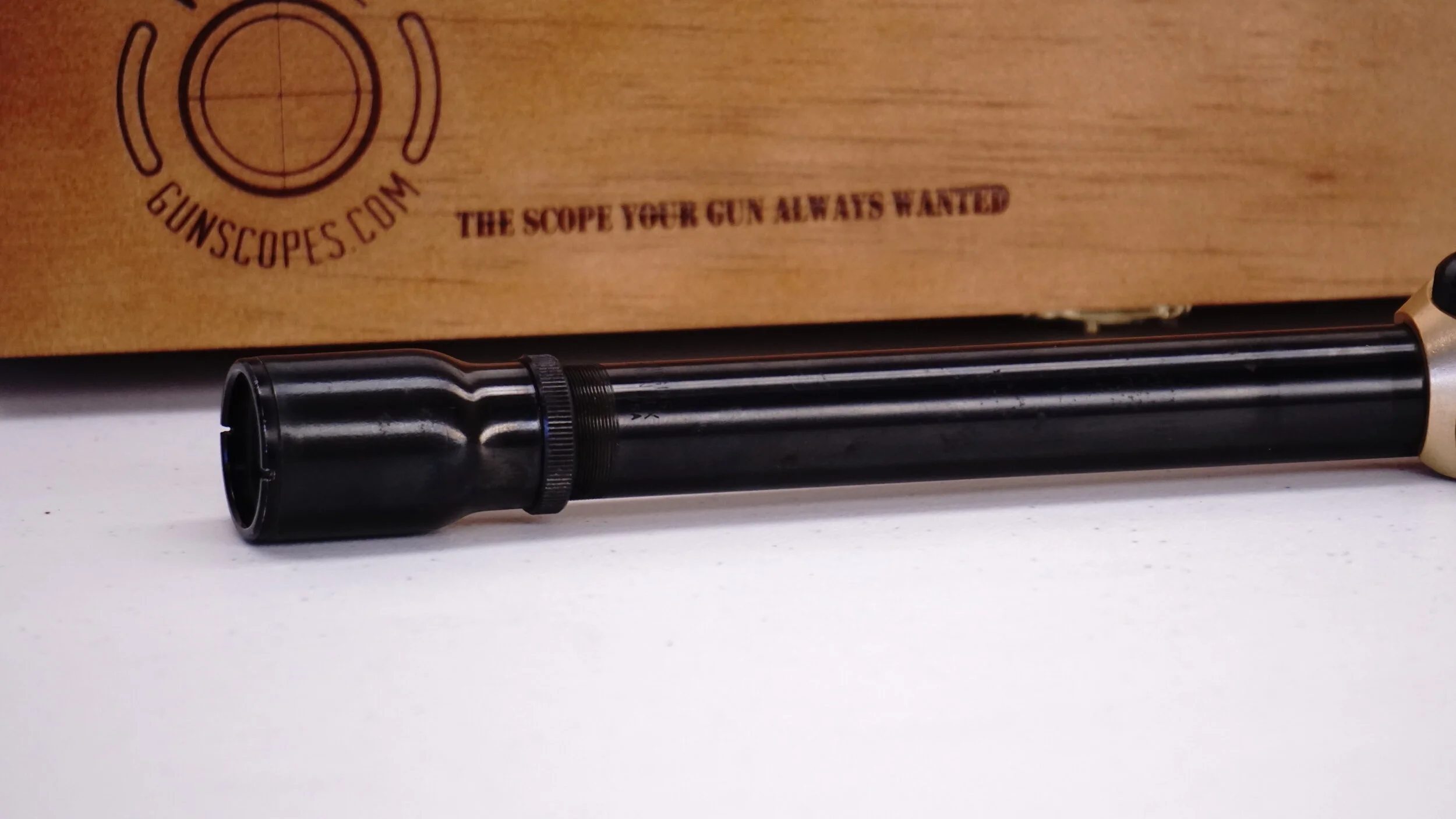 Vintage Gun Scopes — J.C. Higgins Rifleman 4x Rimfire. 3/4