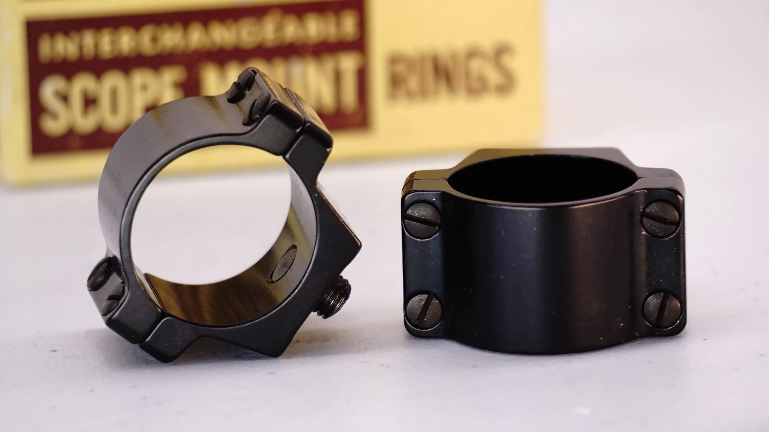 Vintage Gun Scopes — Williams Split Rings. 1".
