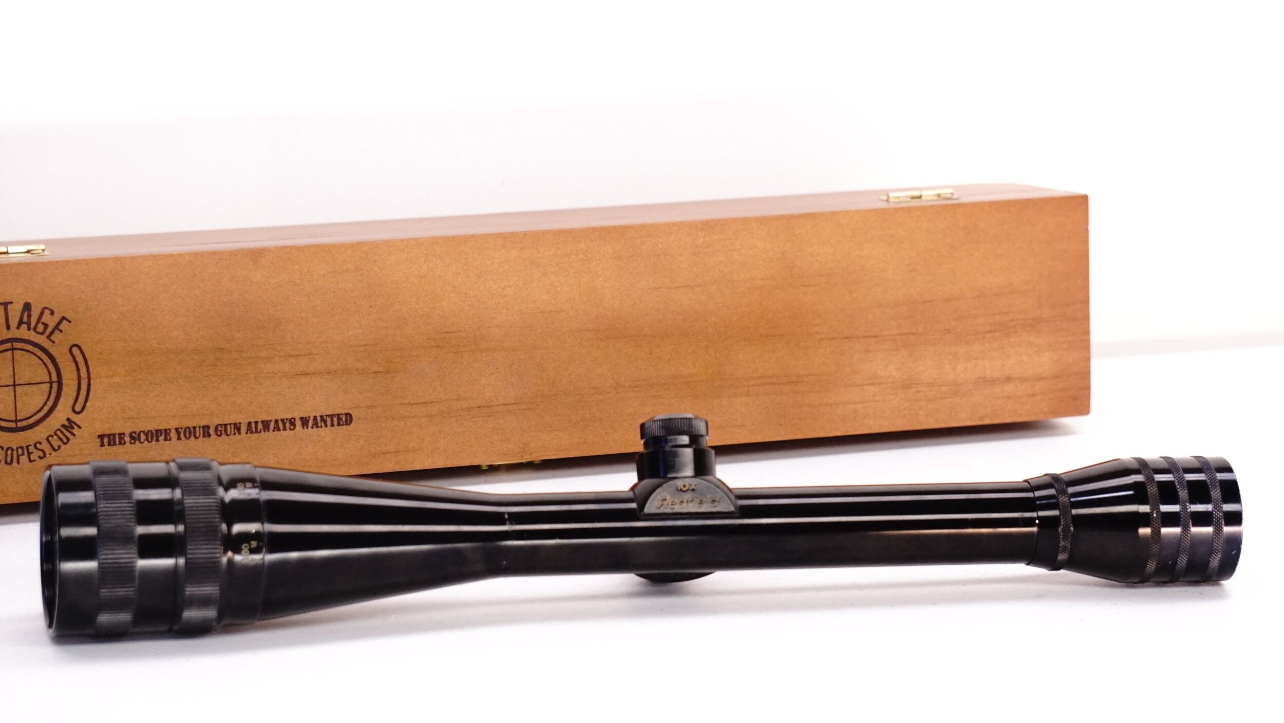 Redfield Silhouette 10x with AO. 1". Duplex - Refurbished.