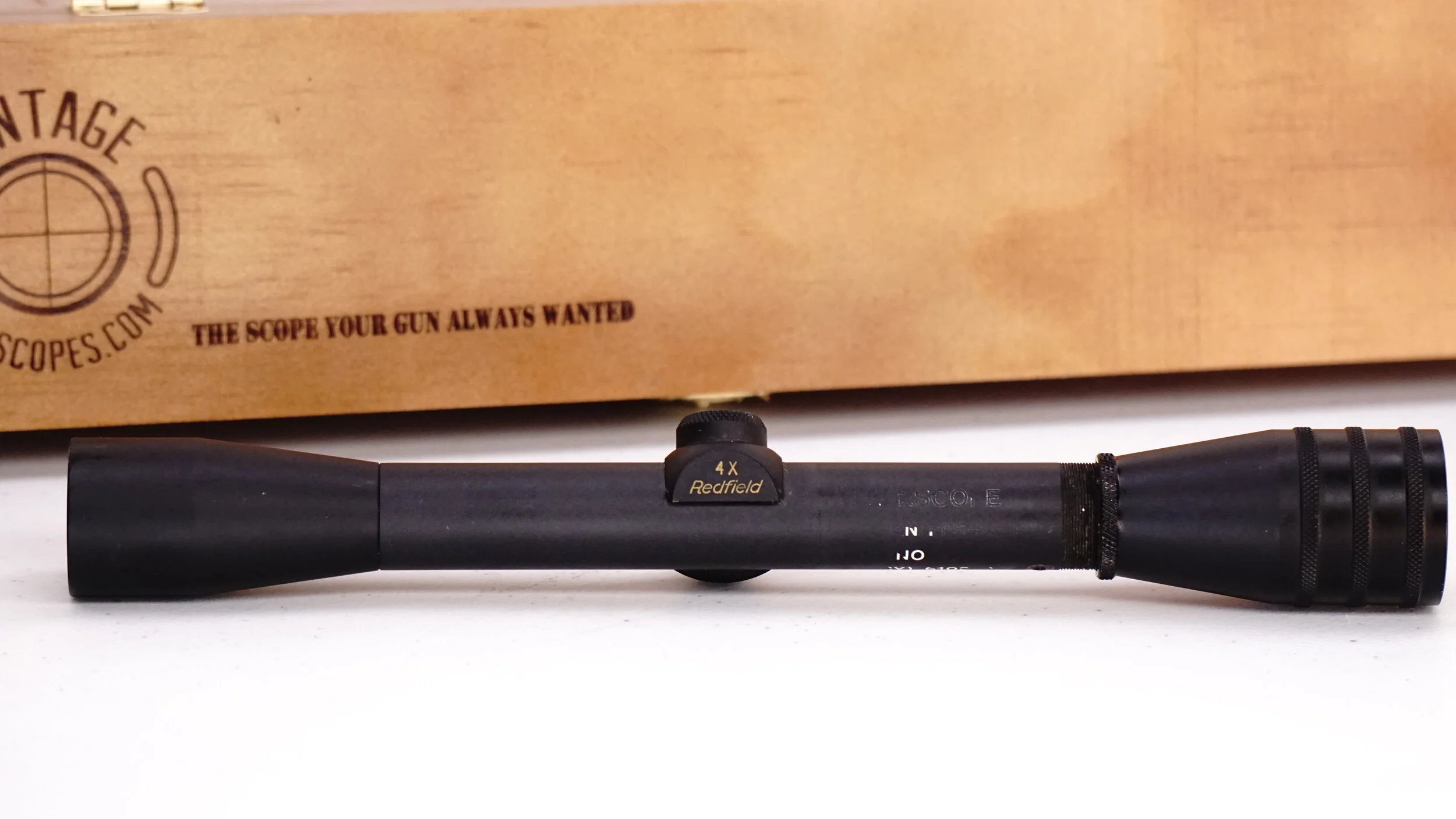 Redfield Mini 4x. 3/4". Matte Finish. Excellent, Duplex - Refurbished.