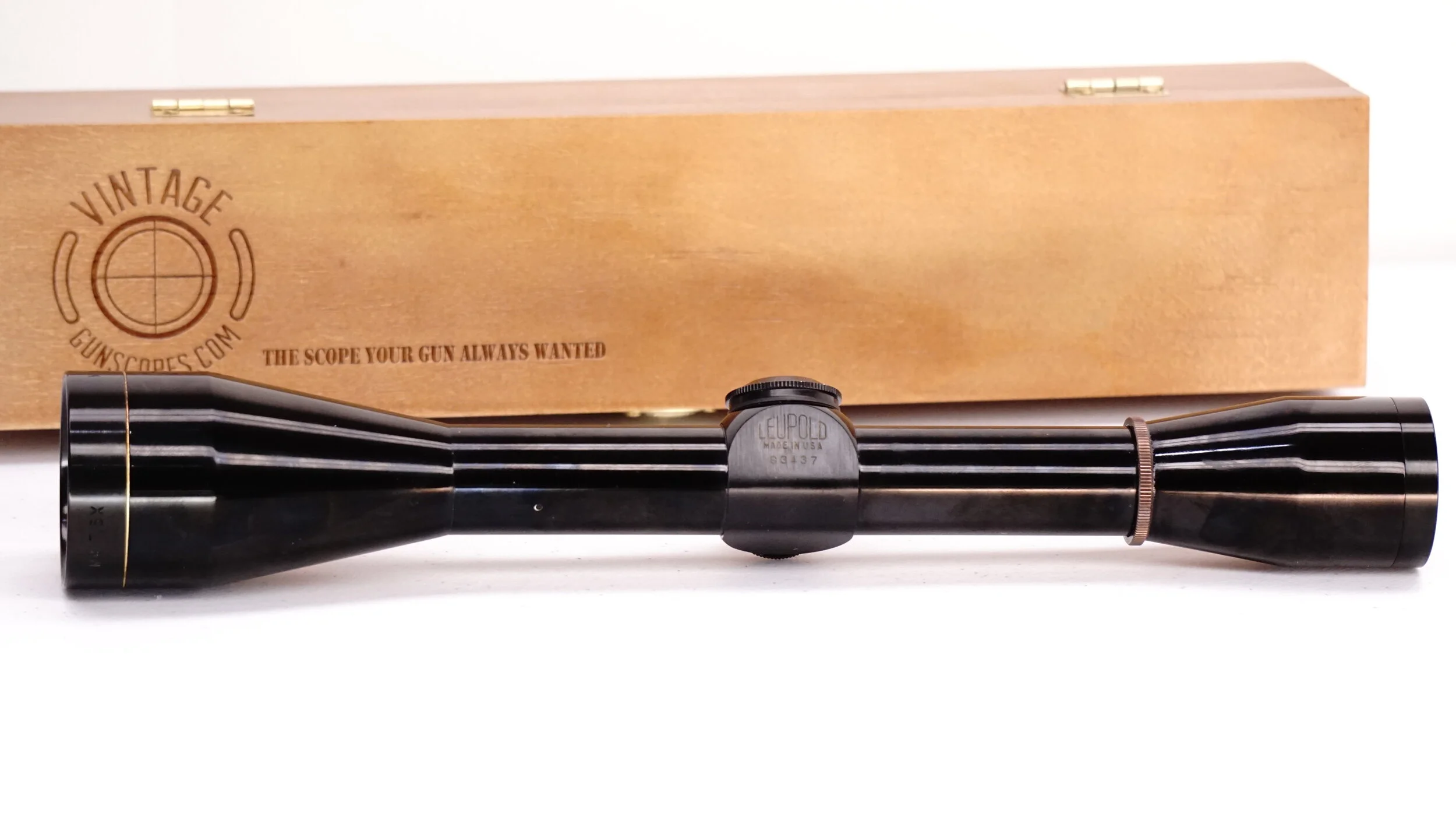 Vintage Gun Scopes — Leupold Arched Logo M8-7.5x. 1