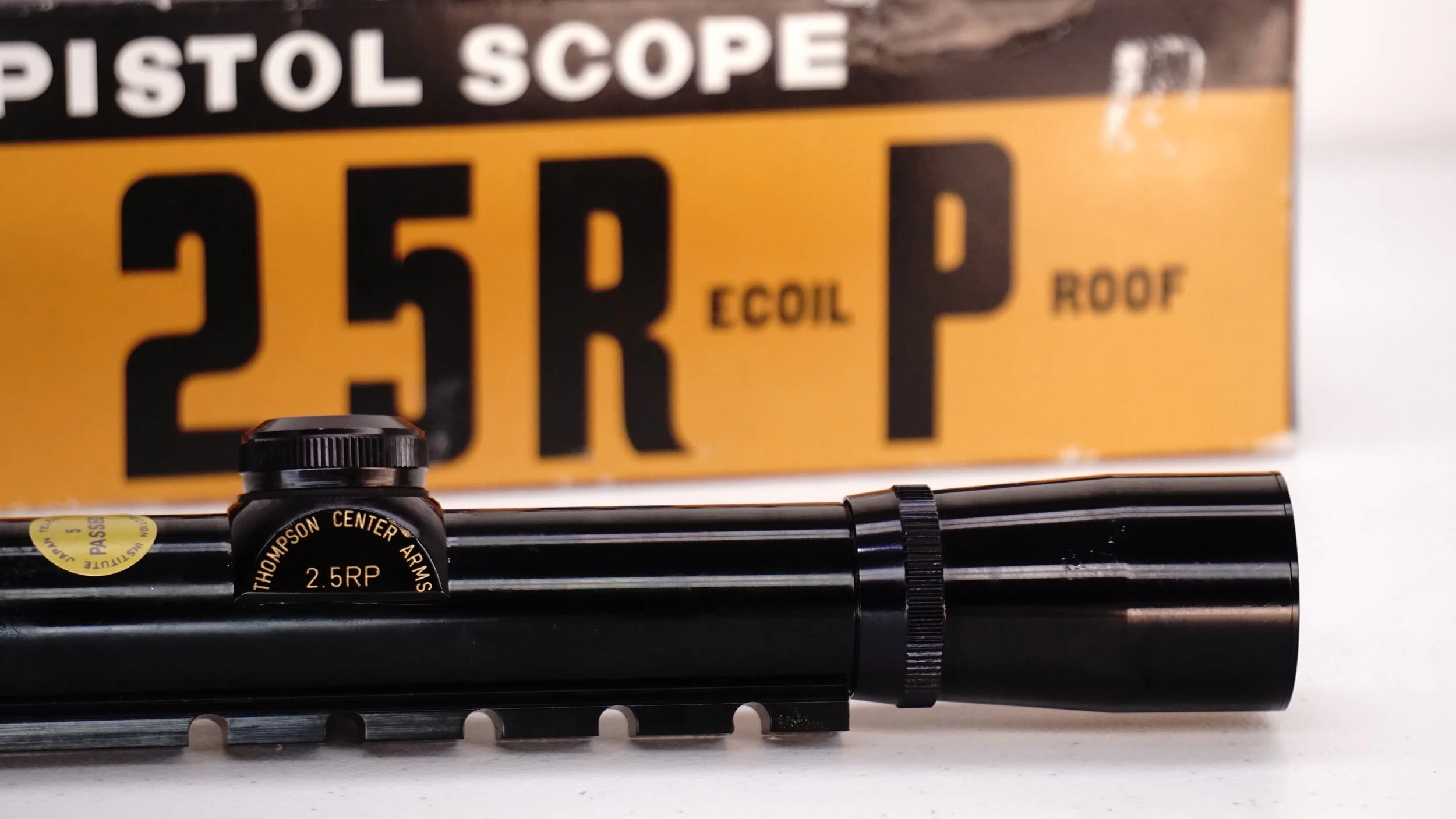 Vintage Gun Scopes — Thompson Center 2.5RP Pistol Scope. 1". New in Box