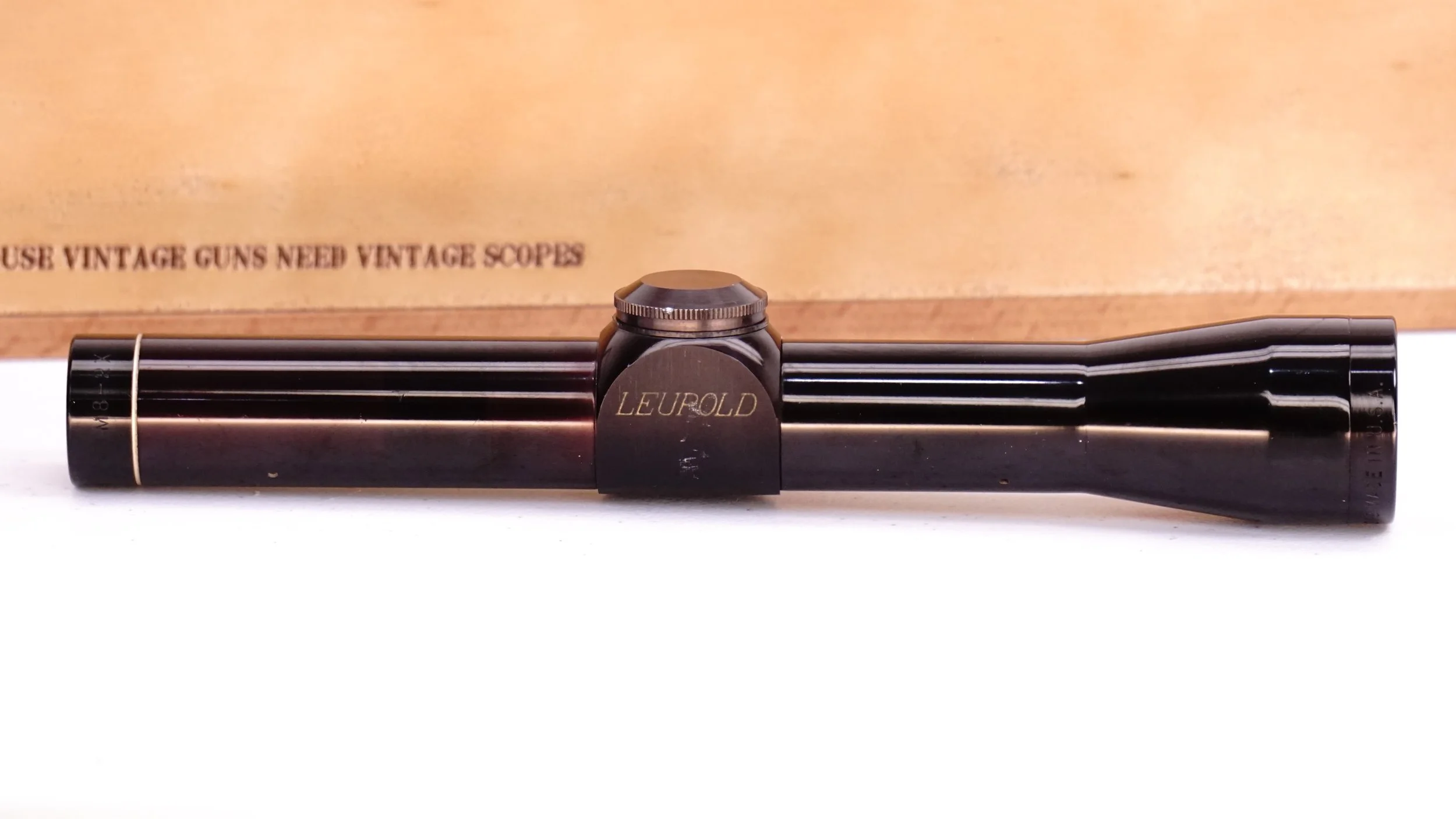 Leupold M8-2x Intermediate Eye Relief. 1". Duplex - Refurbished.