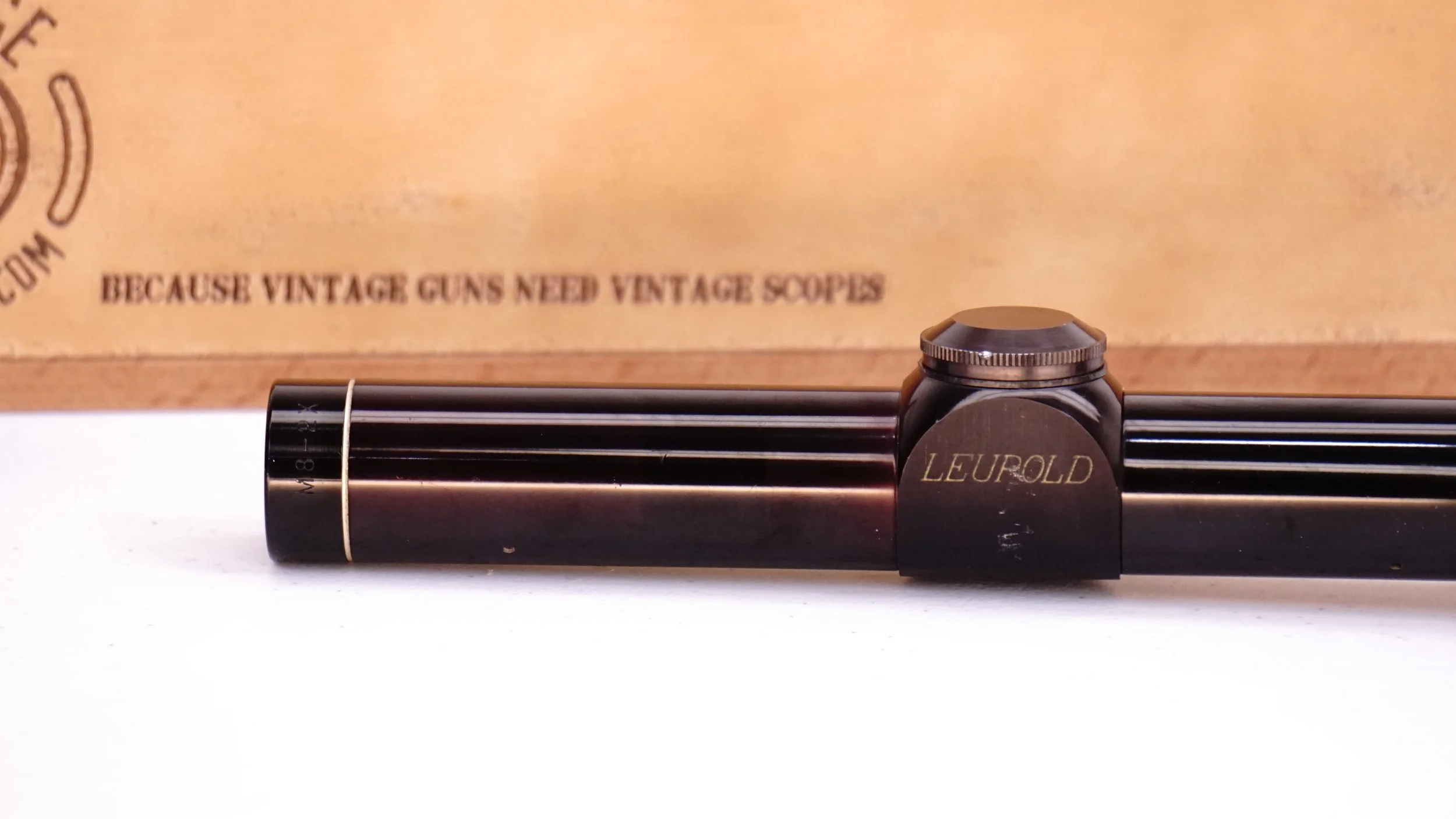 Vintage Gun Scopes — Leupold M8-2x Intermediate Eye Relief. 1