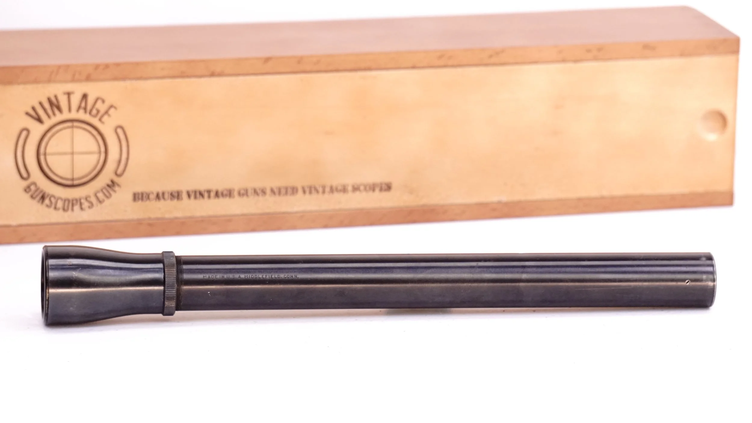 Lyman Fixed Alaskan 2.5x. 7/8". c.1939-57 Crosshair - Refurbished.