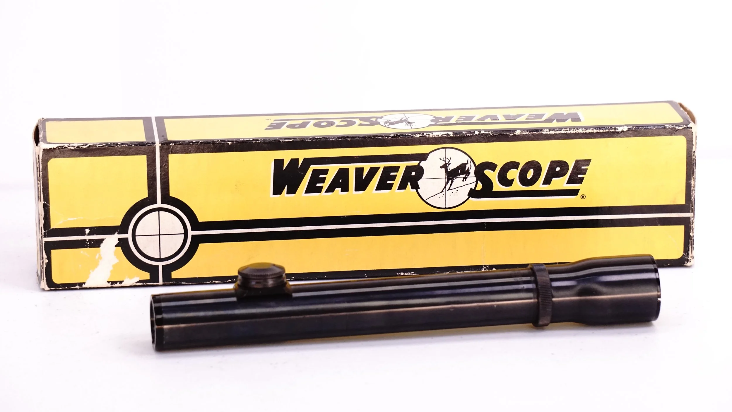 Weaver K1. 1". Near Mint in Box, Crosshair - Refurbished.