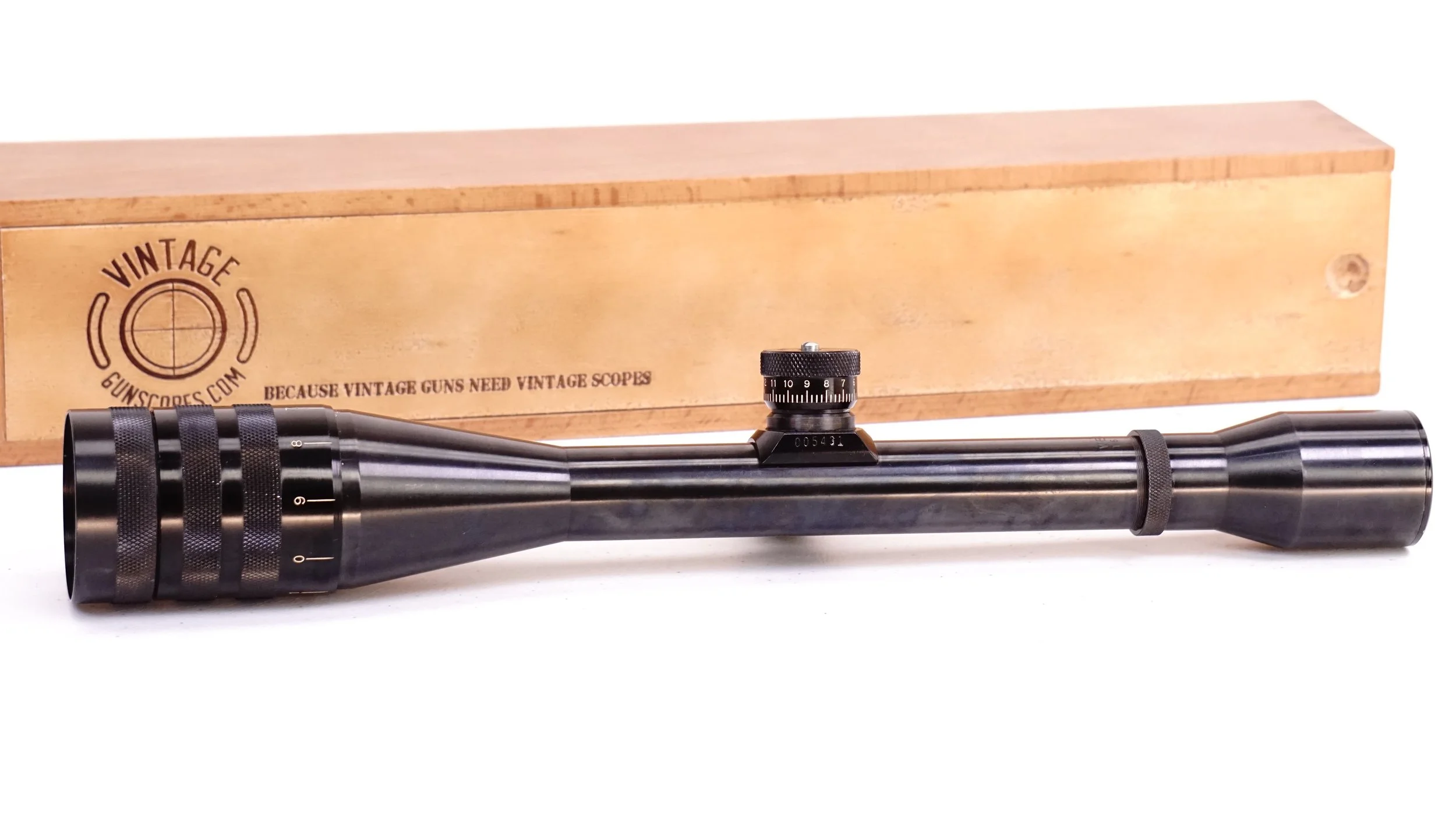 Weaver T-6 6x. 1". c.1977-84. Duplex - Refurbished.