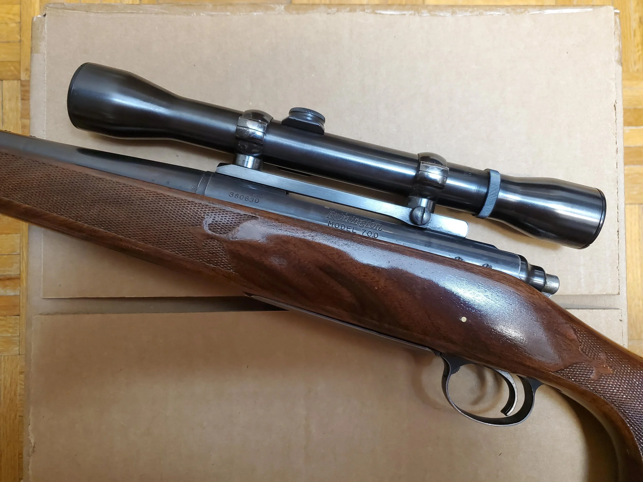 Remington Model 700 with Weaver K4-60B