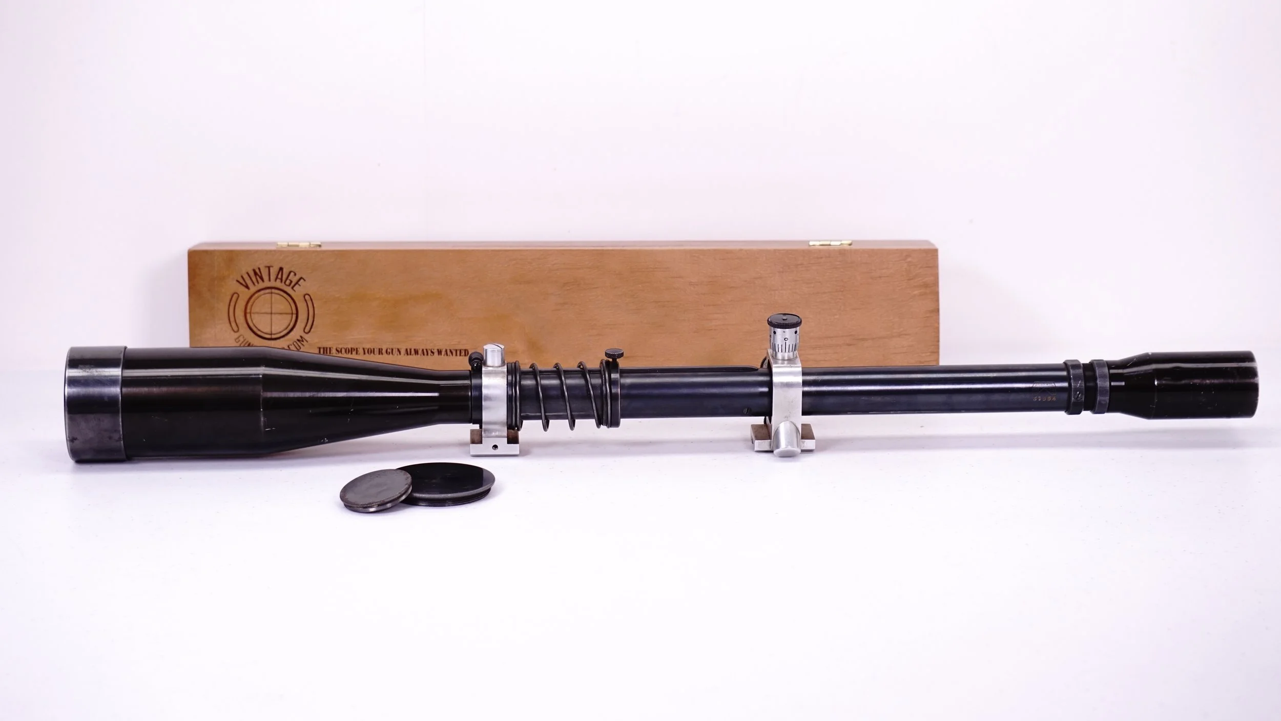 Unertl 2" Ultra Varmint 15x. 1".  c.1953-85+. Very Good, Crosshair - Refurbished.