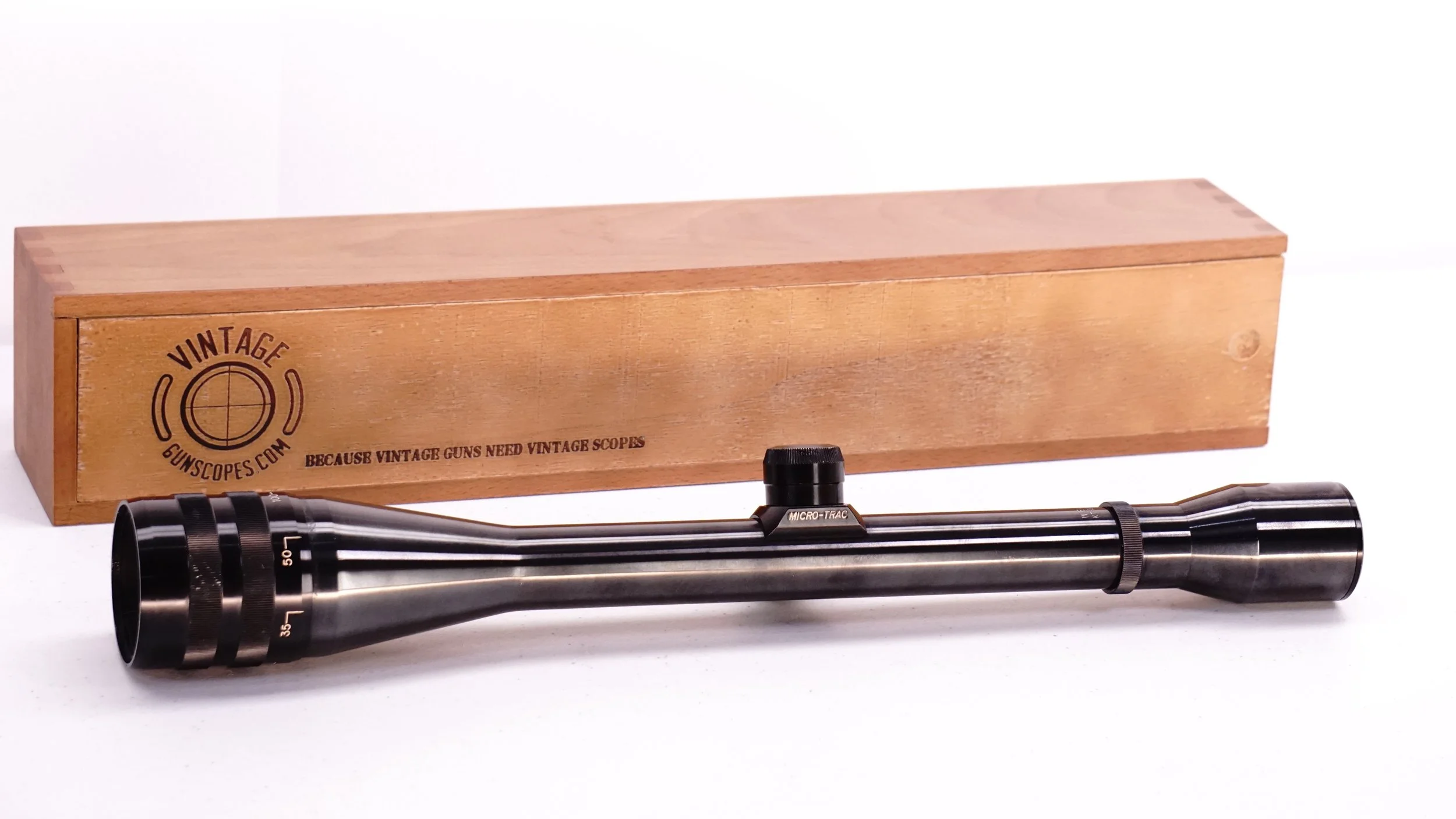 Weaver KT-16 Micro-Trac. 1". c.1978-84. Crosshair - Refurbished.