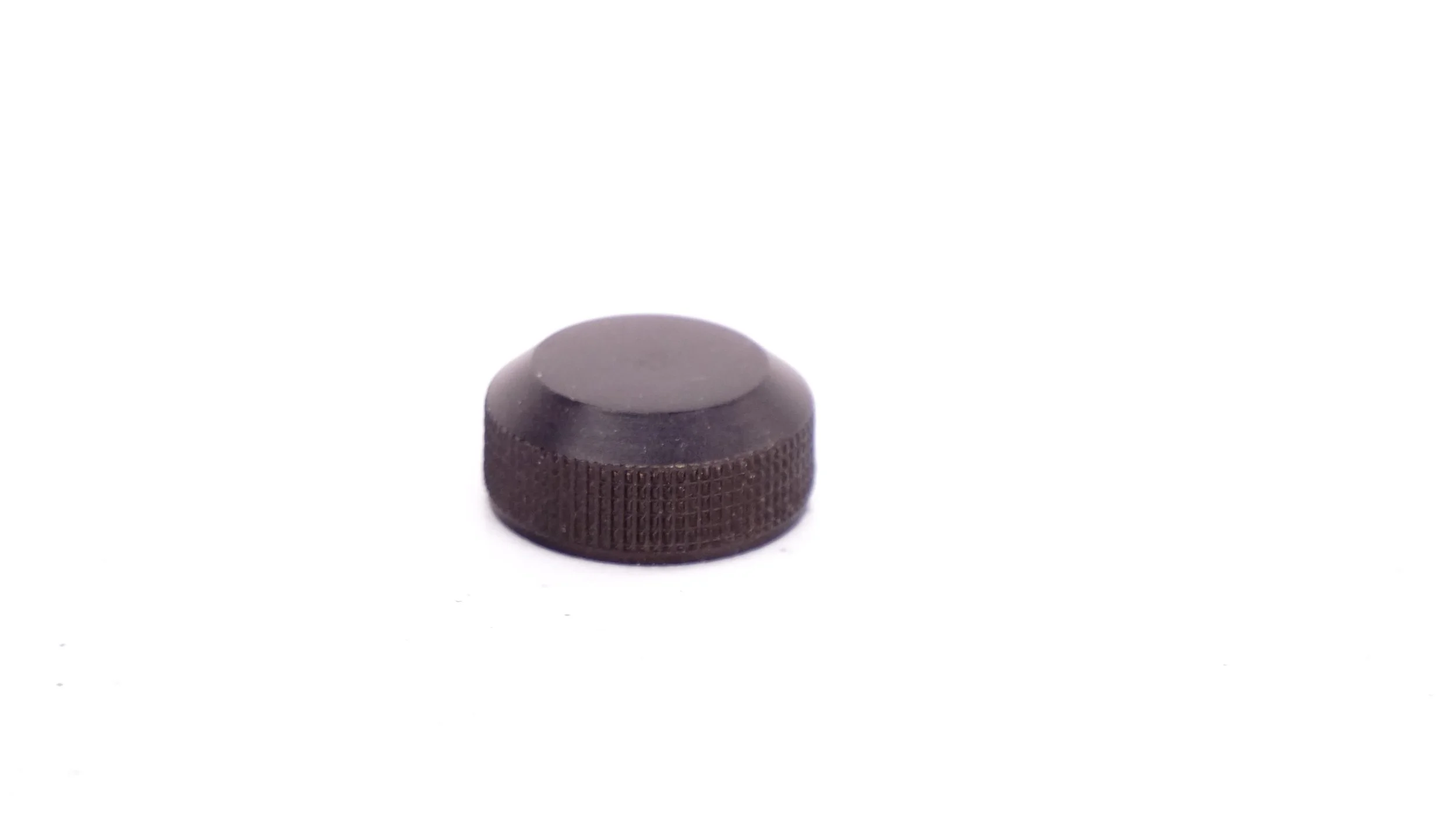 Tasco Knurled Turret Cap - Pointed Top. Matte.