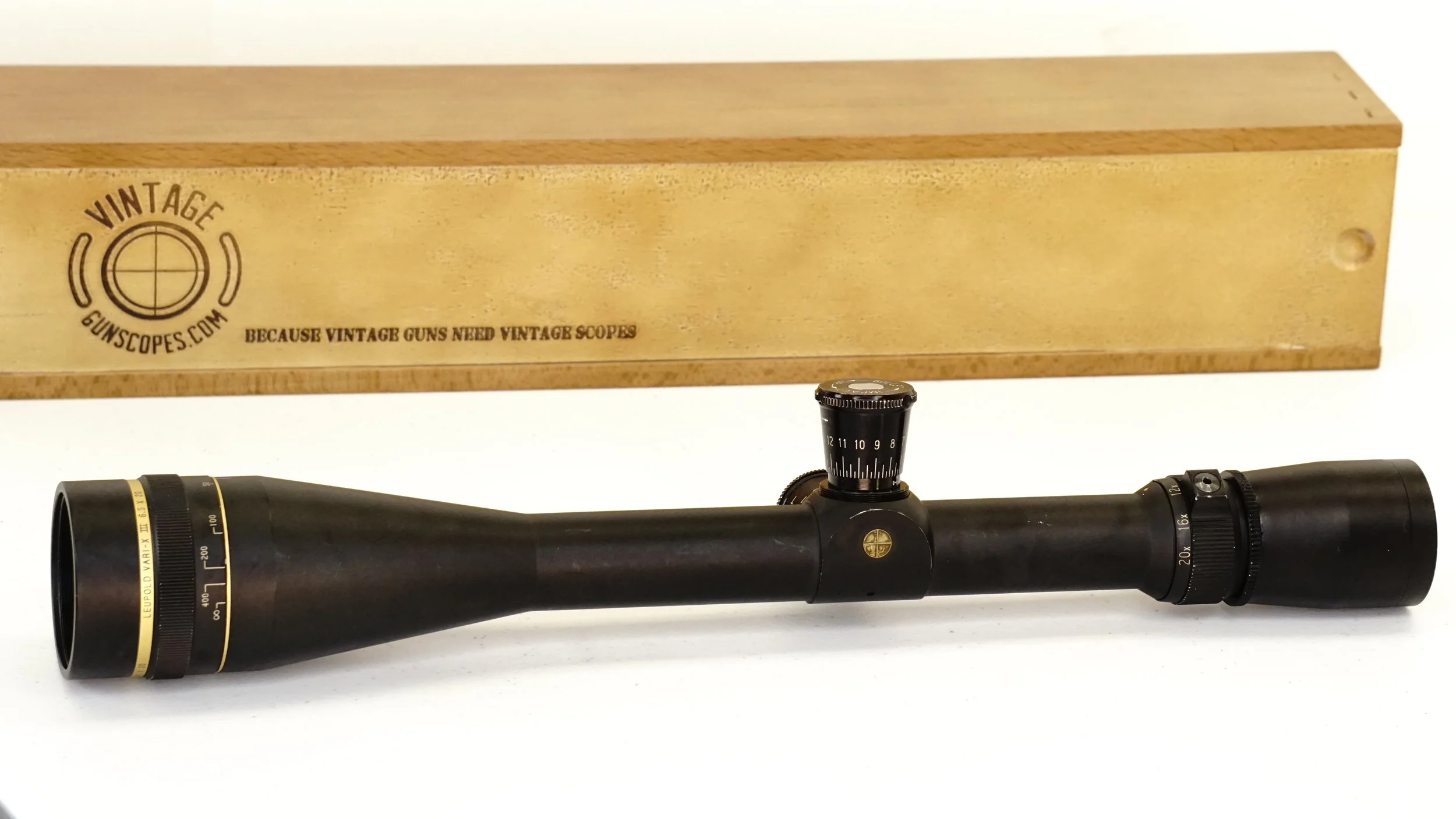 Leupold Vari-X III 6.5x-20x. 1". Good, Target Dot - Refurbished.