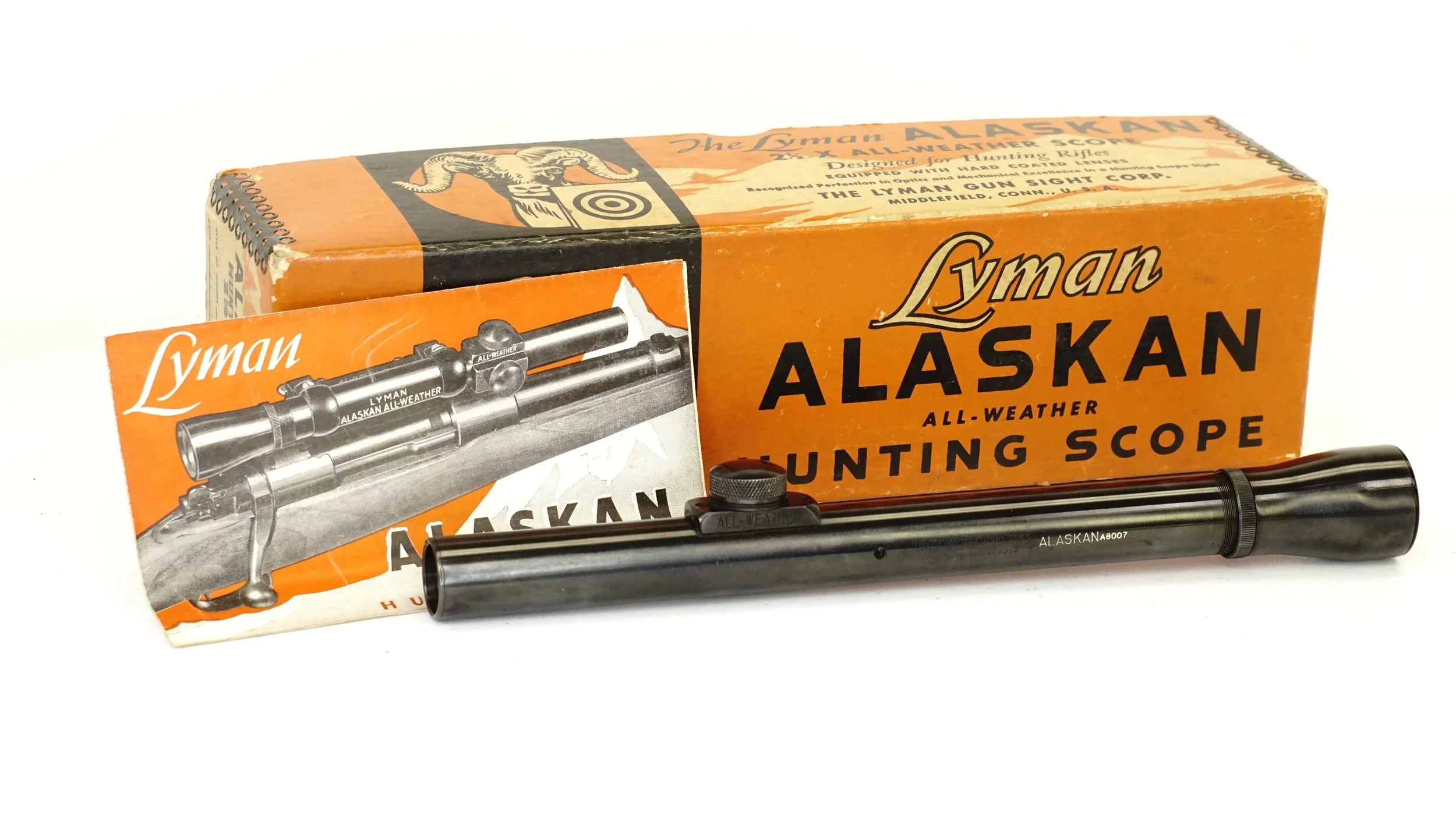 Lyman Alaskan A Prefix. 7/8". New in Box, Crosshair - Refurbished.