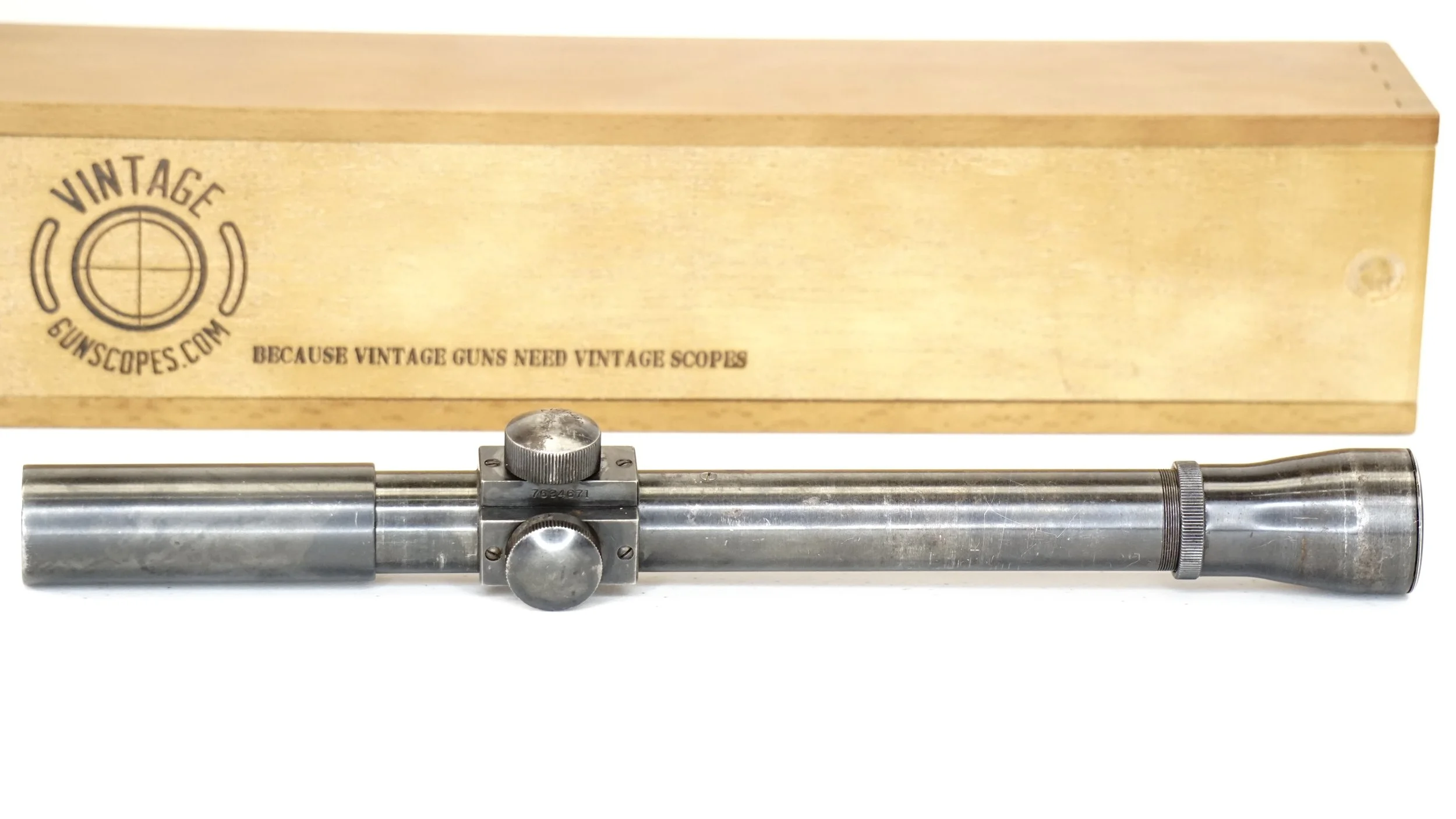 Lyman M82 Telescope 2.5x. 7/8". Post - Refurbished.