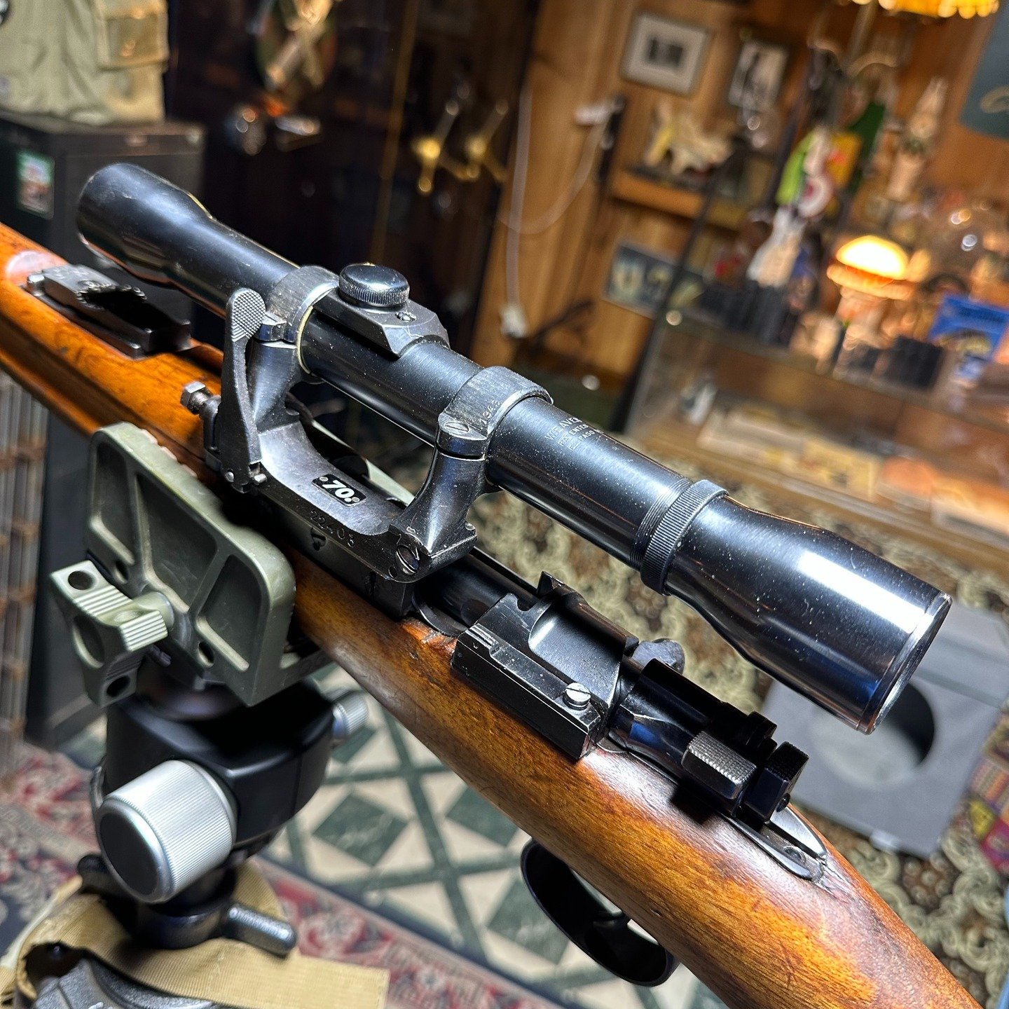Vintage Gun Scopes — Ajack 2.5x52. 22mm. c.1937-40 Vintage Gun Scopes — Ajack 2.5x52. 22mm. c.1937-40