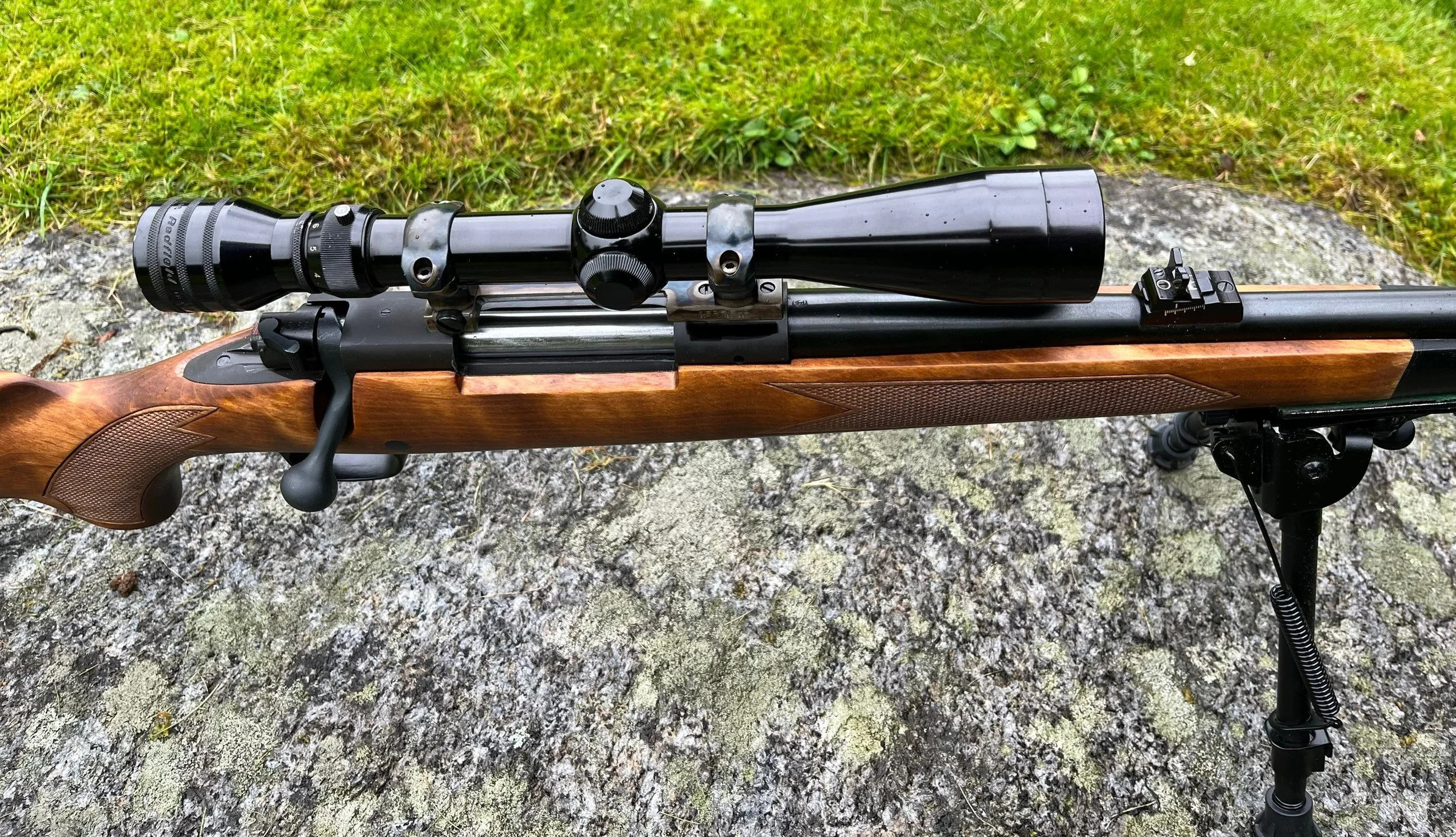 1978 Winchester 670 with Redfield Color Case Hardened Mount and Redfield 3x-9x Accu-Range.