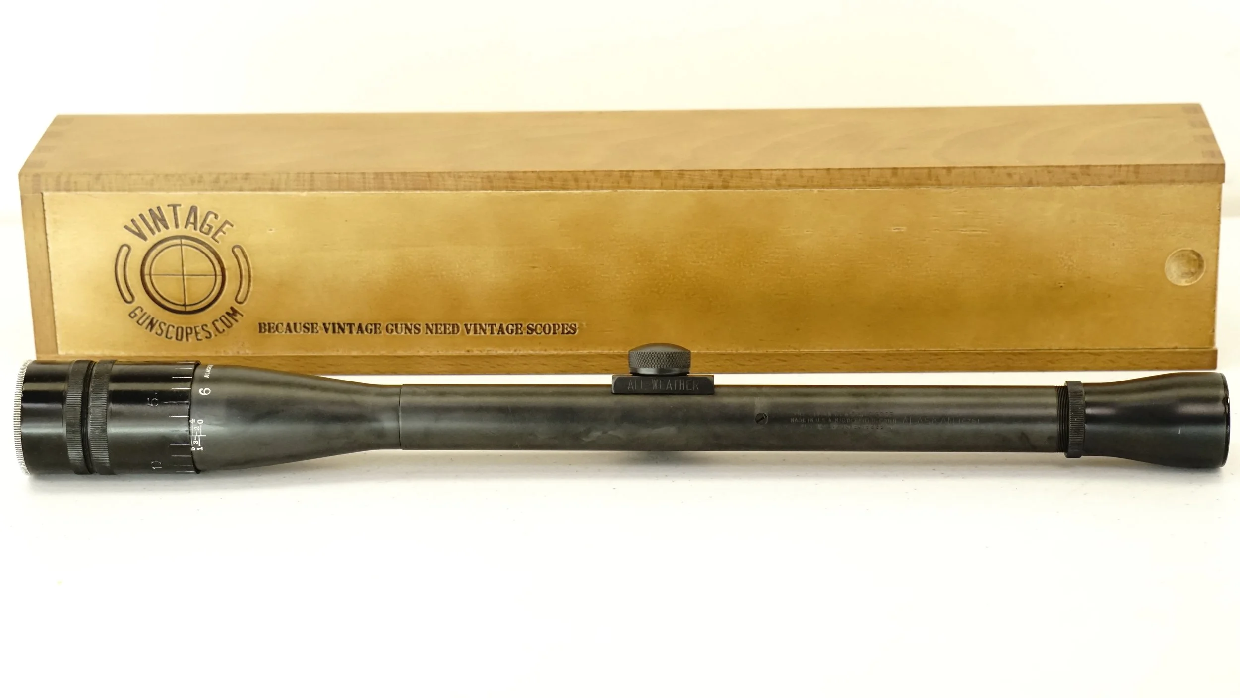 Lyman Alaskan First Gen. 7/8". Target Dot. 6x Boosted - Refurbished.