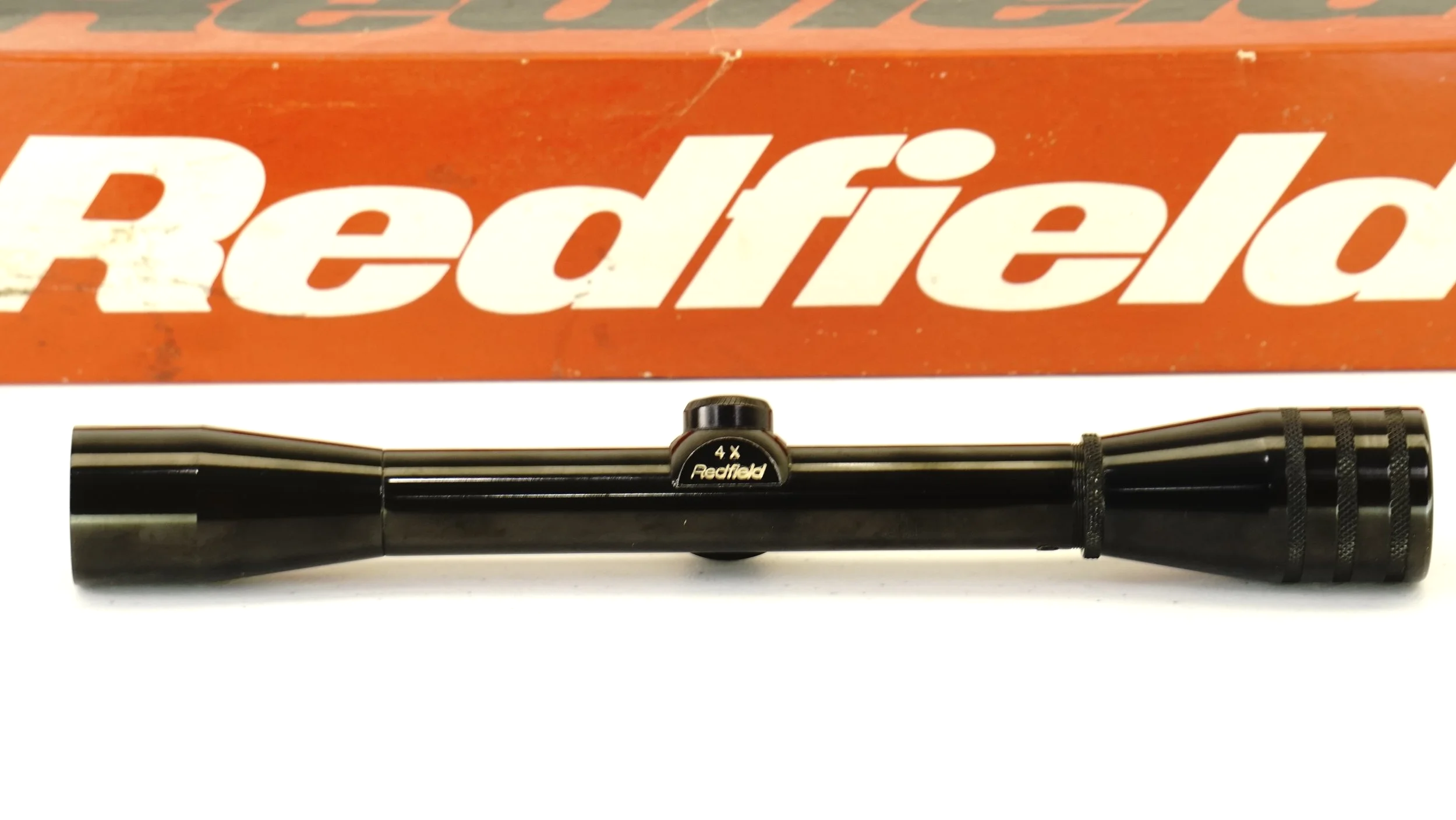 Redfield Westerner 4x Mini-Baby. 3/4". c.1973-74. New in Box, Duplex - Refurbished.