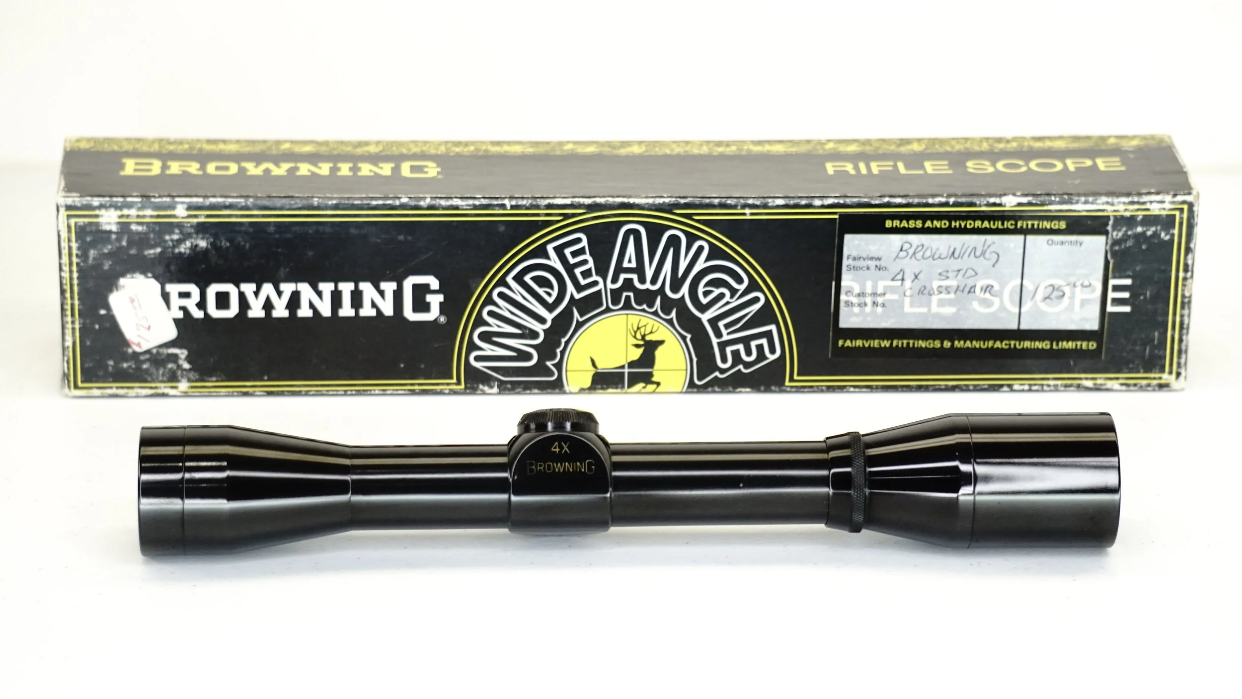 Browning Wide Angle 4x. 1". Excellent in Box, Crosshair - Refurbished.