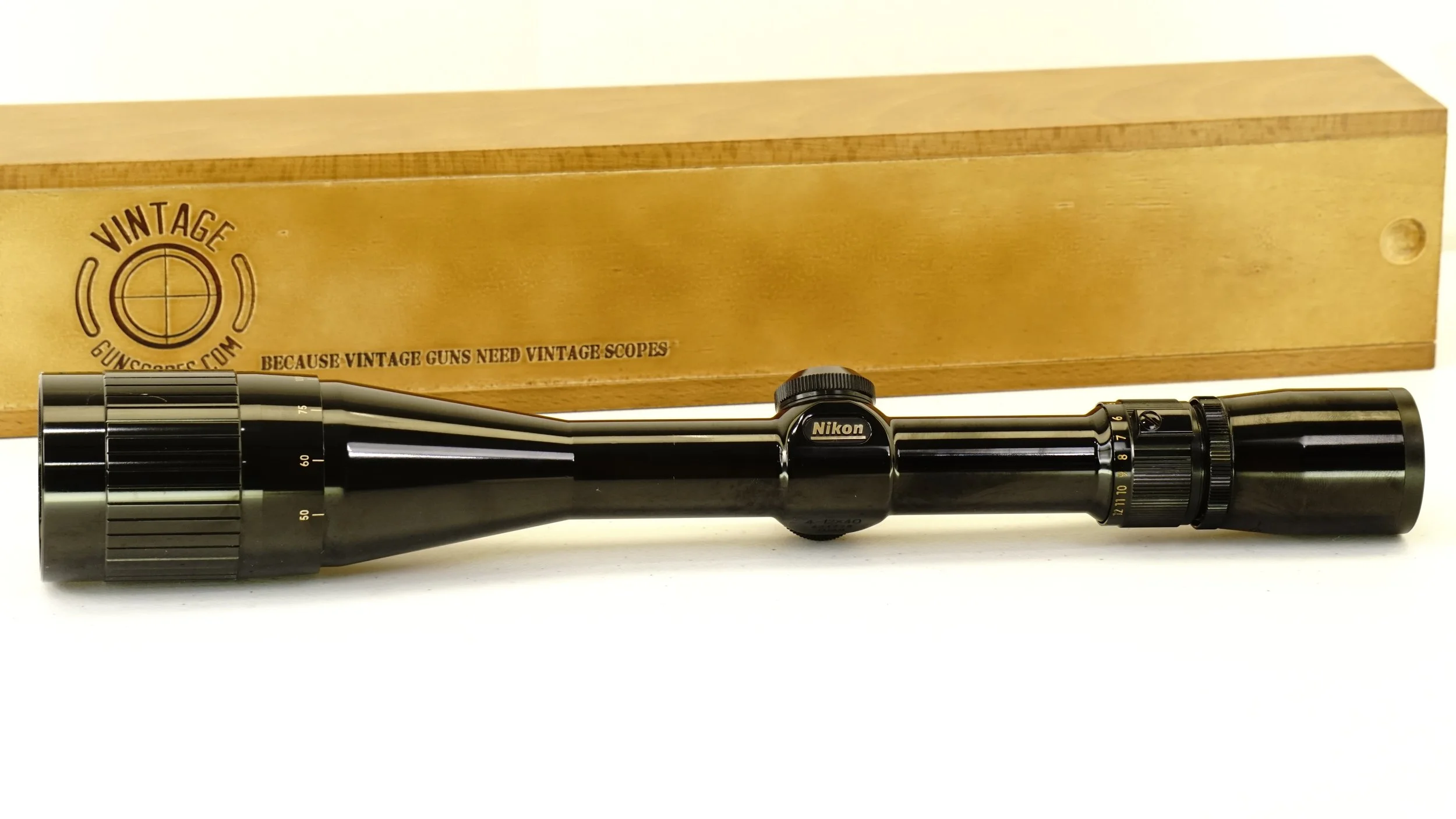 Nikon 4x-12x with AO. 1".  Duplex - Refurbished.