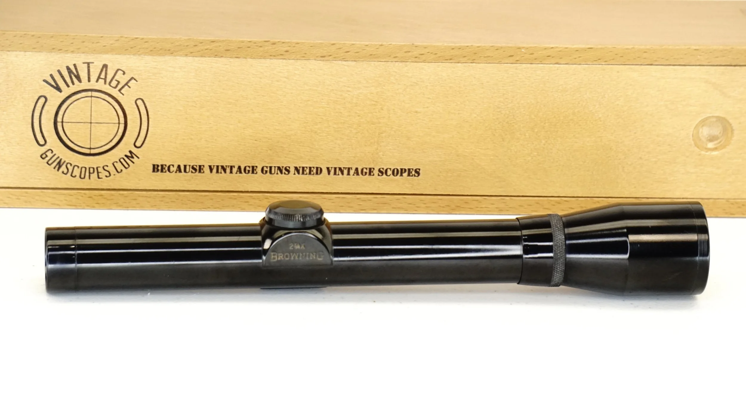 Browning 2 3/4x. 1". c.1965-1976. Post Crosshair - Refurbished.