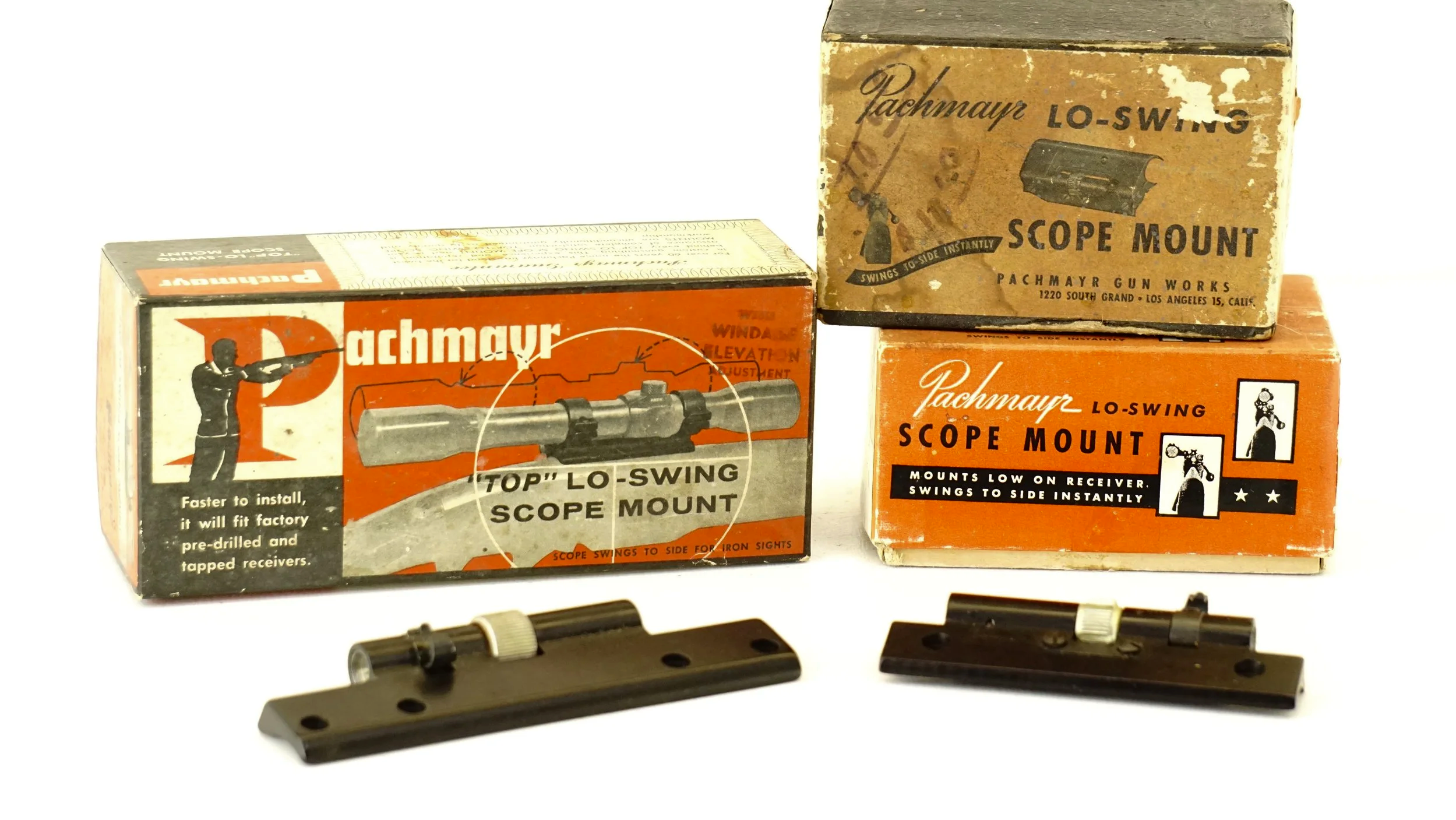 Pachmayr Lo-Swing Scope Mounts.