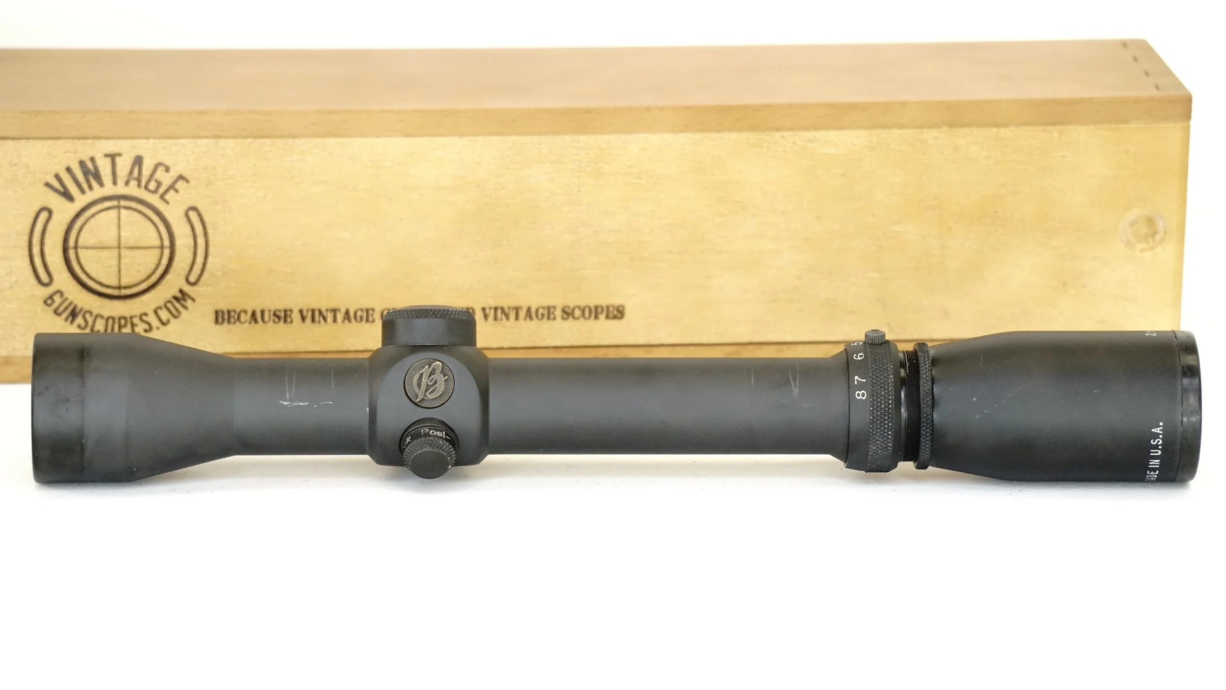 Burris Signature 2x-8x with Posi-Align. 1". Matte. Very Good, Duplex - Refurbished.