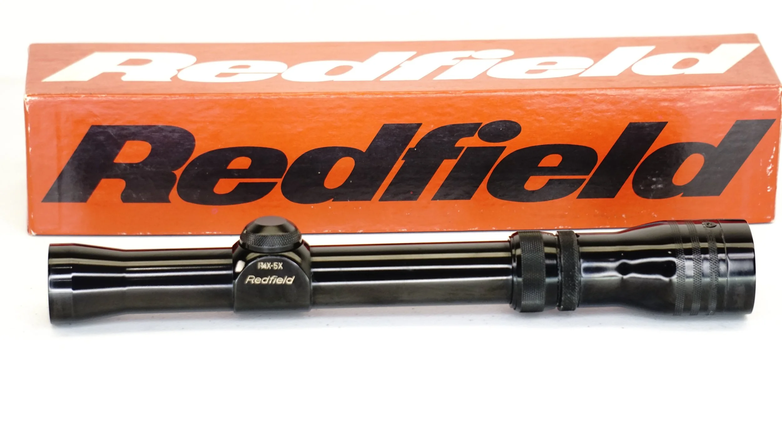 Redfield Widefield 1.75x - 5x. 1". c.1963-65. Accu-Range. New in Box, Duplex - Refurbished.