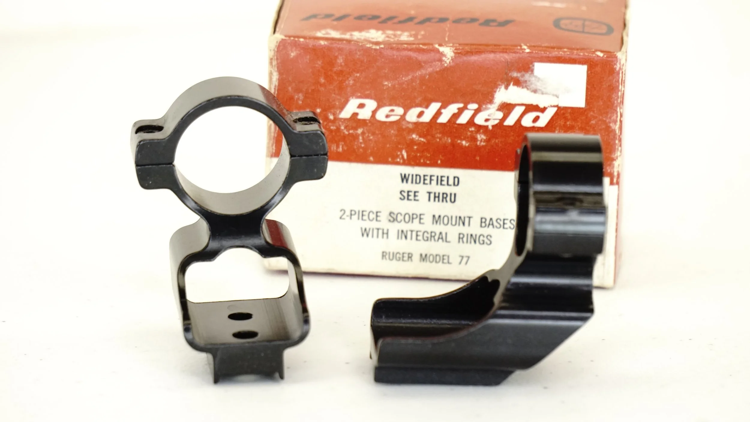 Redfield Widefield See Thru 2-Piece Base With Integral Rings