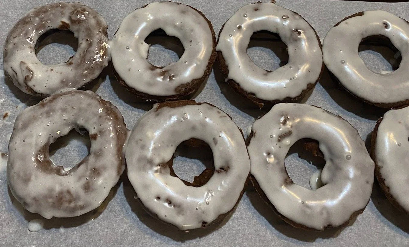 Chocolate Cake Donuts