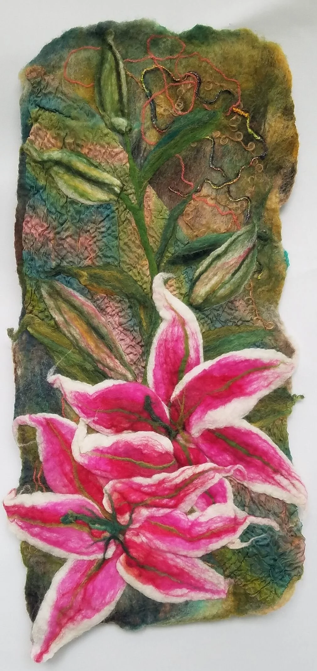 more to bloom, oriental lilies