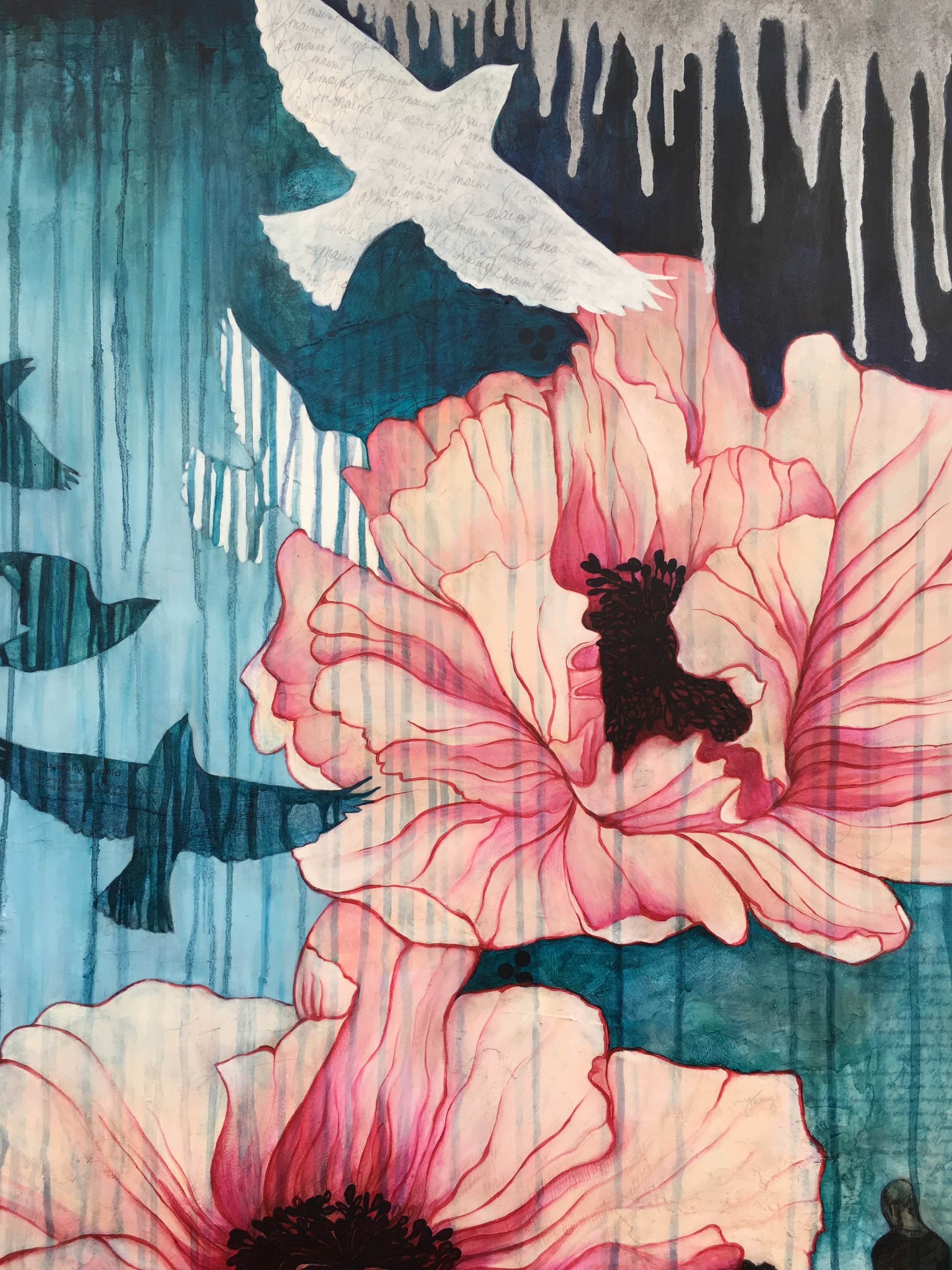 Detail, Harlem Poppy, Amy Floyd