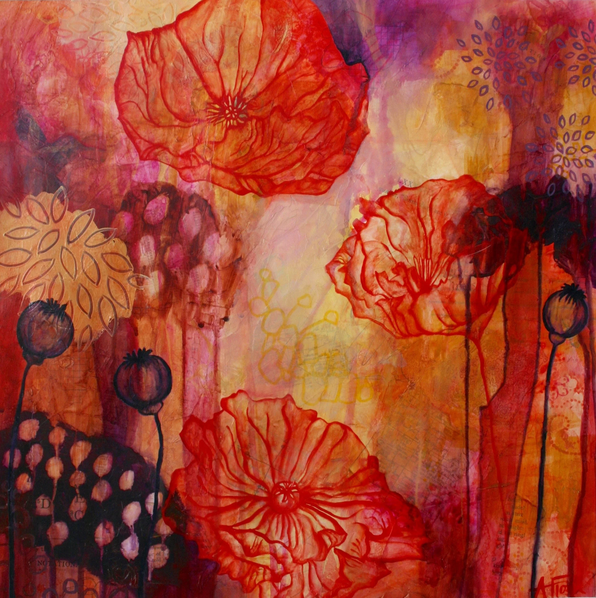 Dusk Poppy I, Amy Floyd