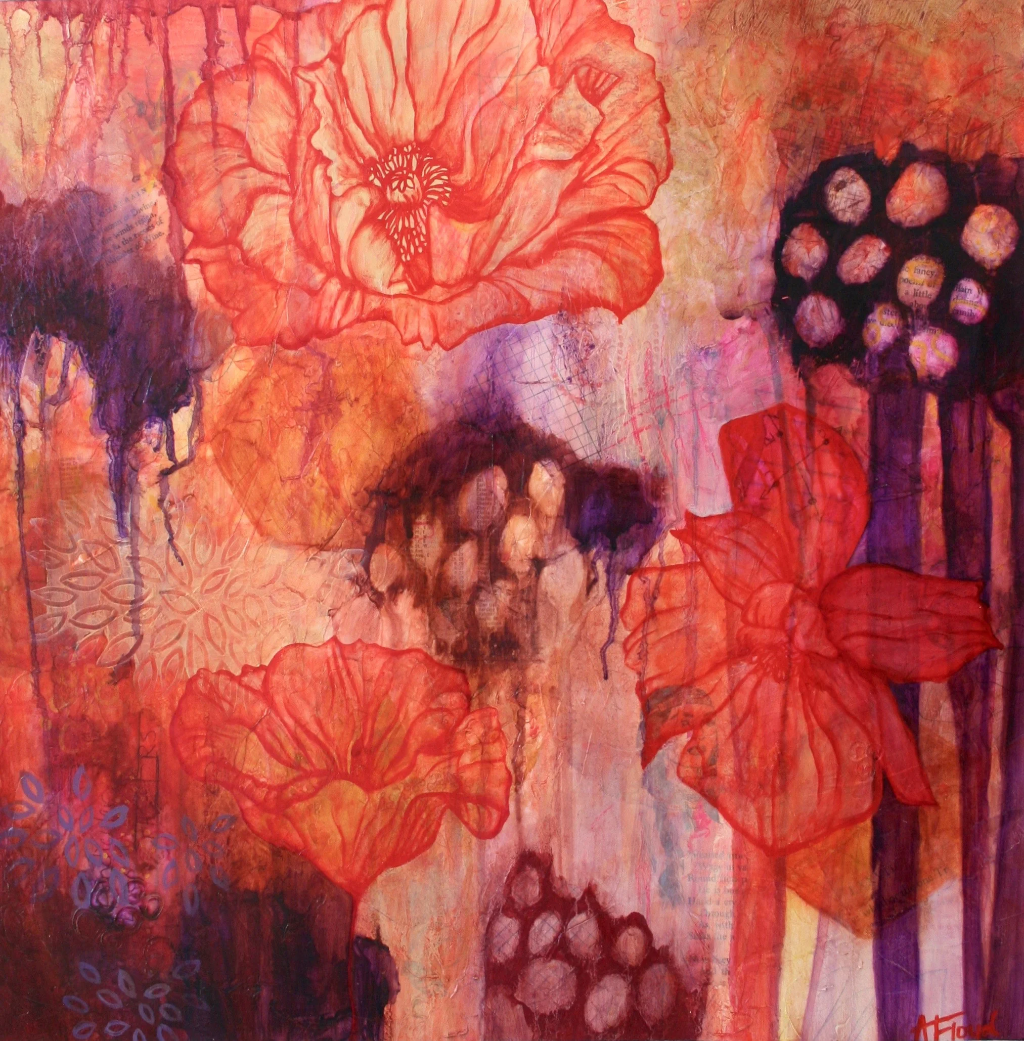 Dusk Poppy II, Amy Floyd