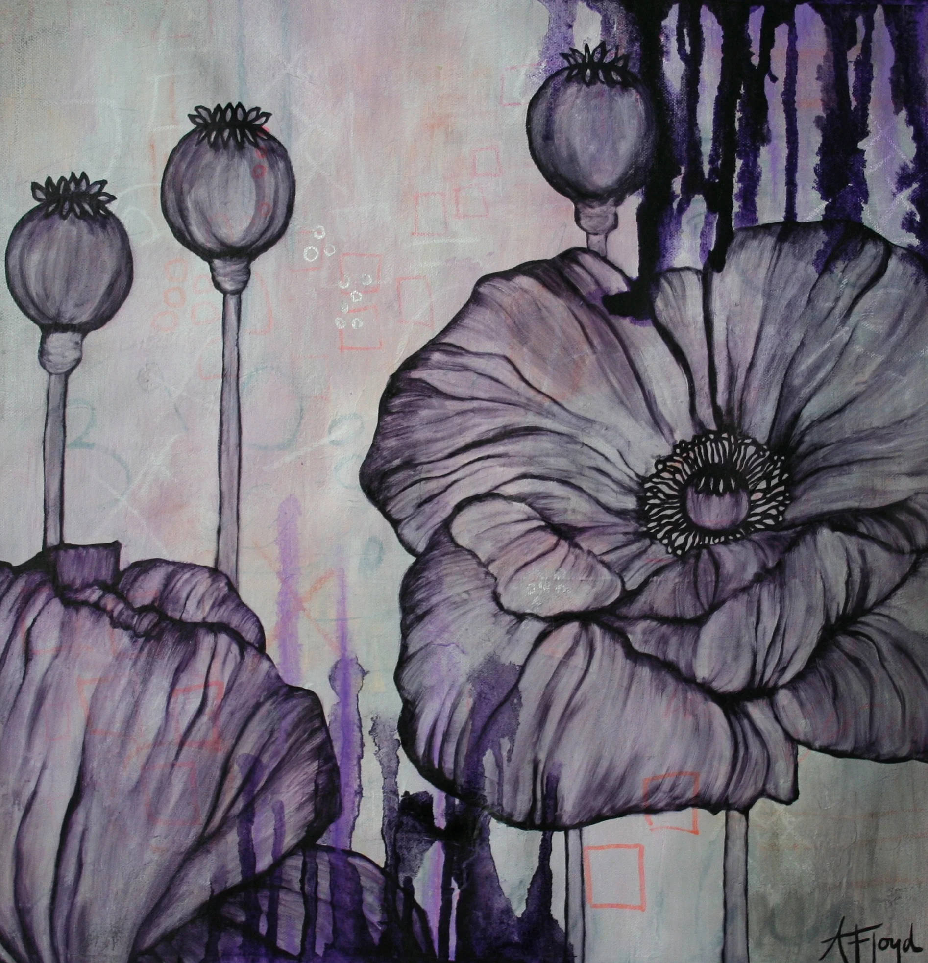 Modern Poppy II, Amy Floyd