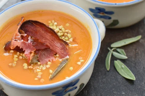 Sweet Potato, Miso and Sage Soup Erin Dreaming of Almonds
