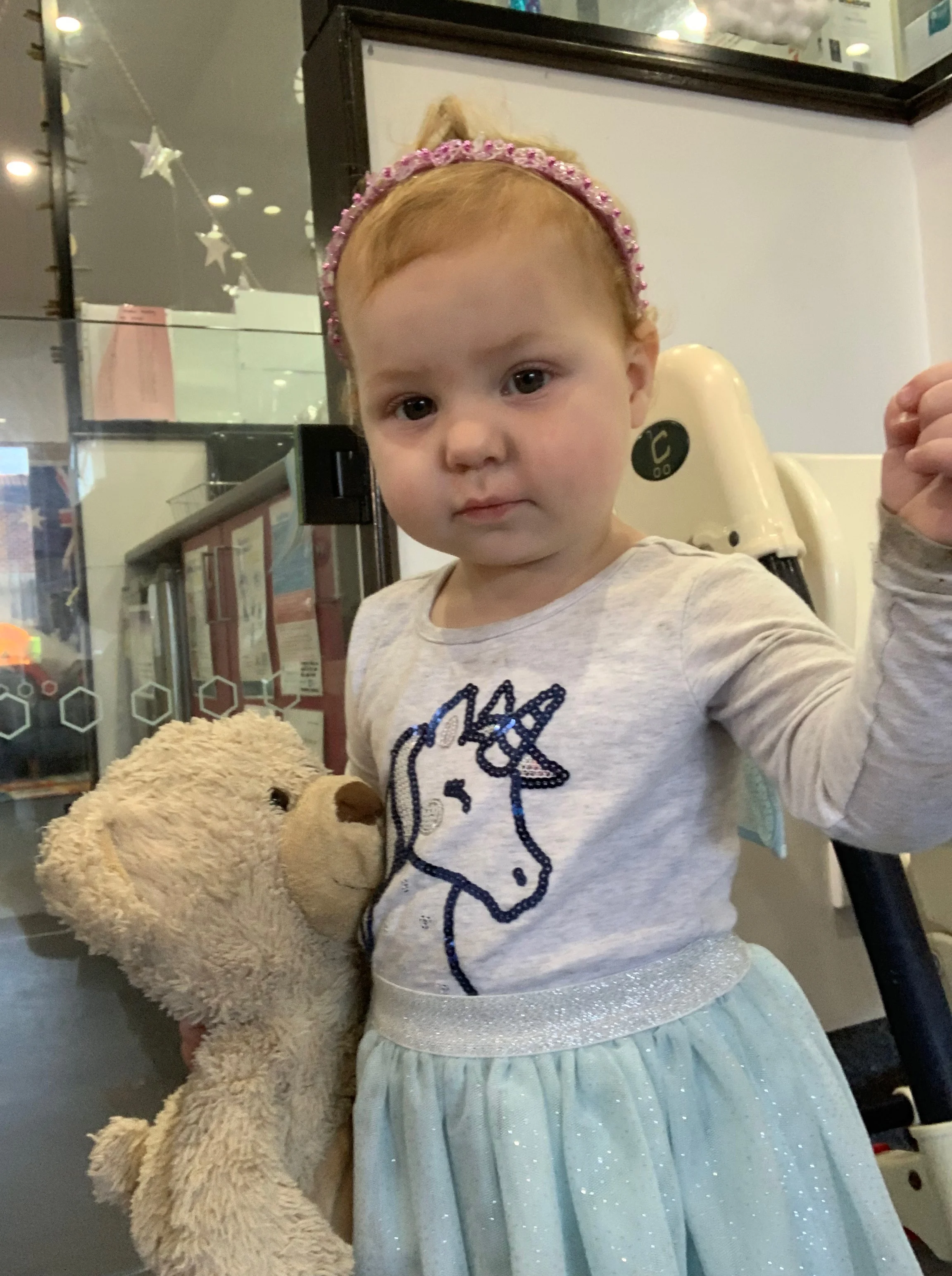 My ‘Little Unicorn’ Lilly developing a love of books from an early age