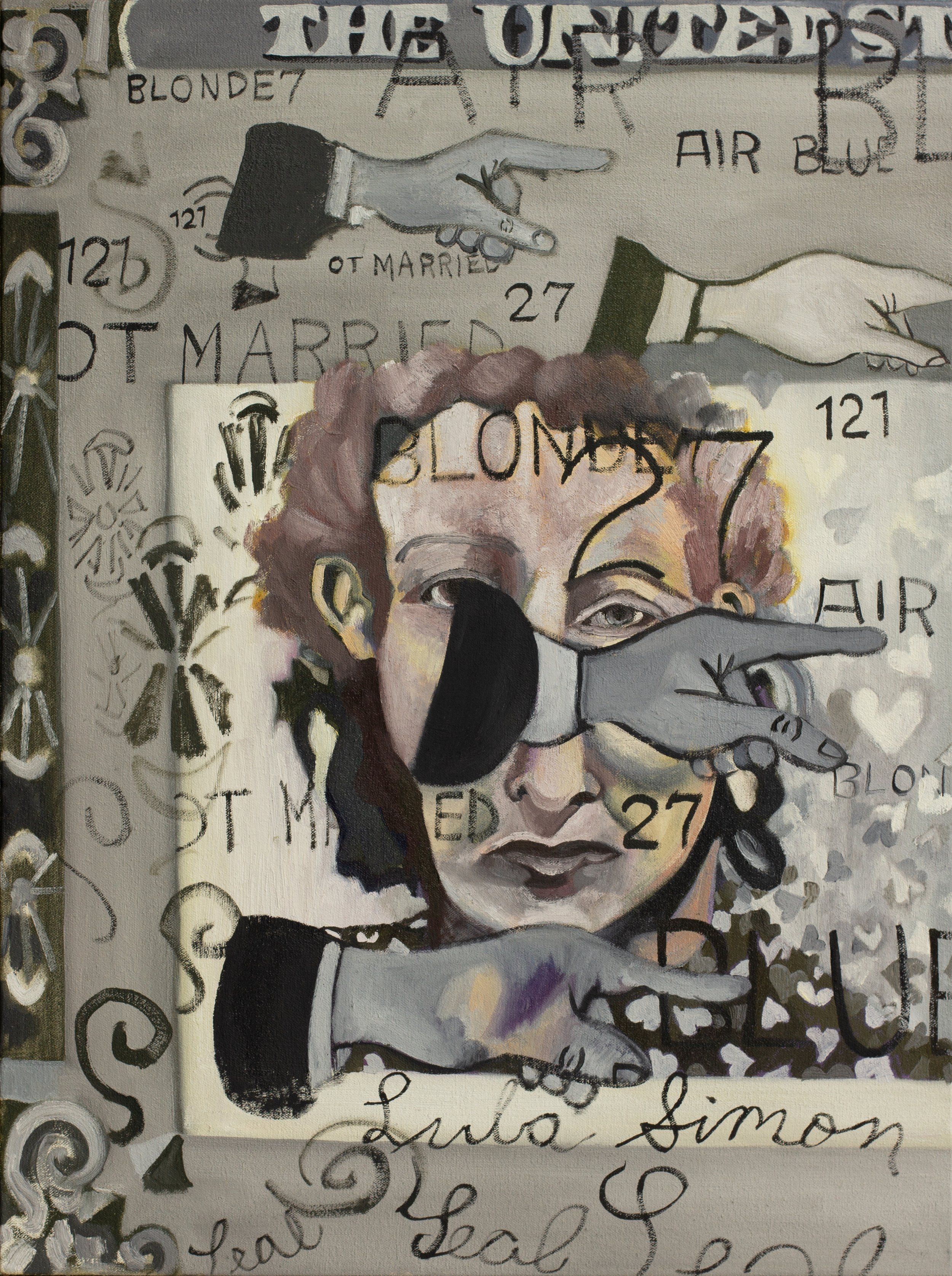 Whole Fragment, 2026. Oil on canvas, 18 x 24 inches