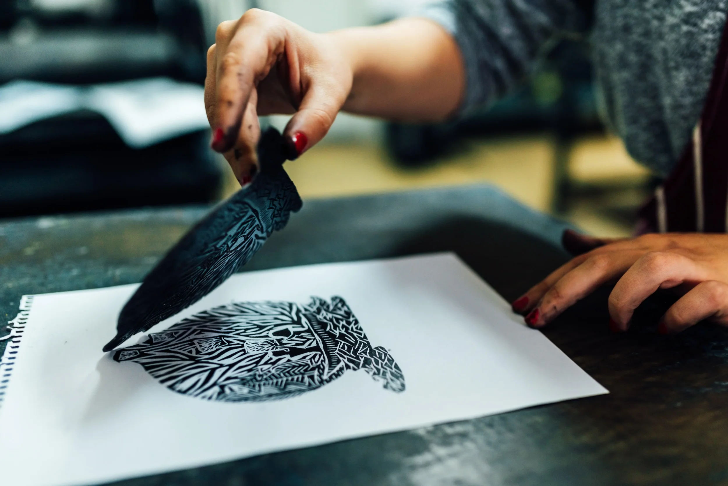 SESSION 2: Printmaking - June 15-18 (Afternoon Session - Ages 11-17)