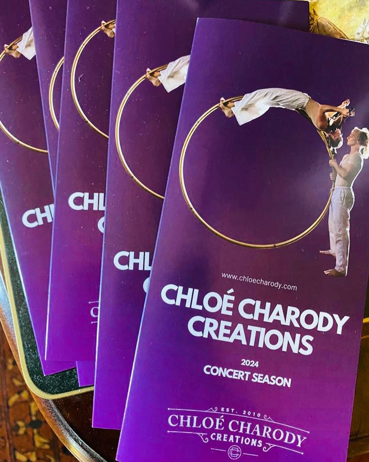 A look inside our #2024concertseason brochure 🕊️
&hellip;
#chloecharodycreations #refugeestories #newproduction #shows #theatre #classicalmusic #circus #chloecharody #circusopera