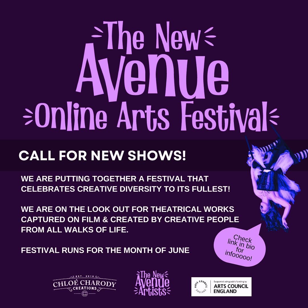 CALL FOR NEW SHOWS! 🎡🎪🤹&zwj;♀️🎠💃🎭🎶🎸

We are putting together a festival that celebrates creative diversity to its fullest! 

We are on the look out for #theatrical works captured on #film &amp; #created by #creativepeople from all walks of #l