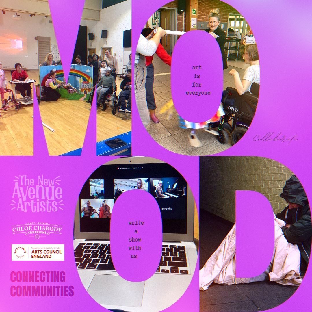 #connectingcommunities through #art #collaboration #artscouncilengland #chloecharodycreations #homelessness #disabledchildren #newavenueartists