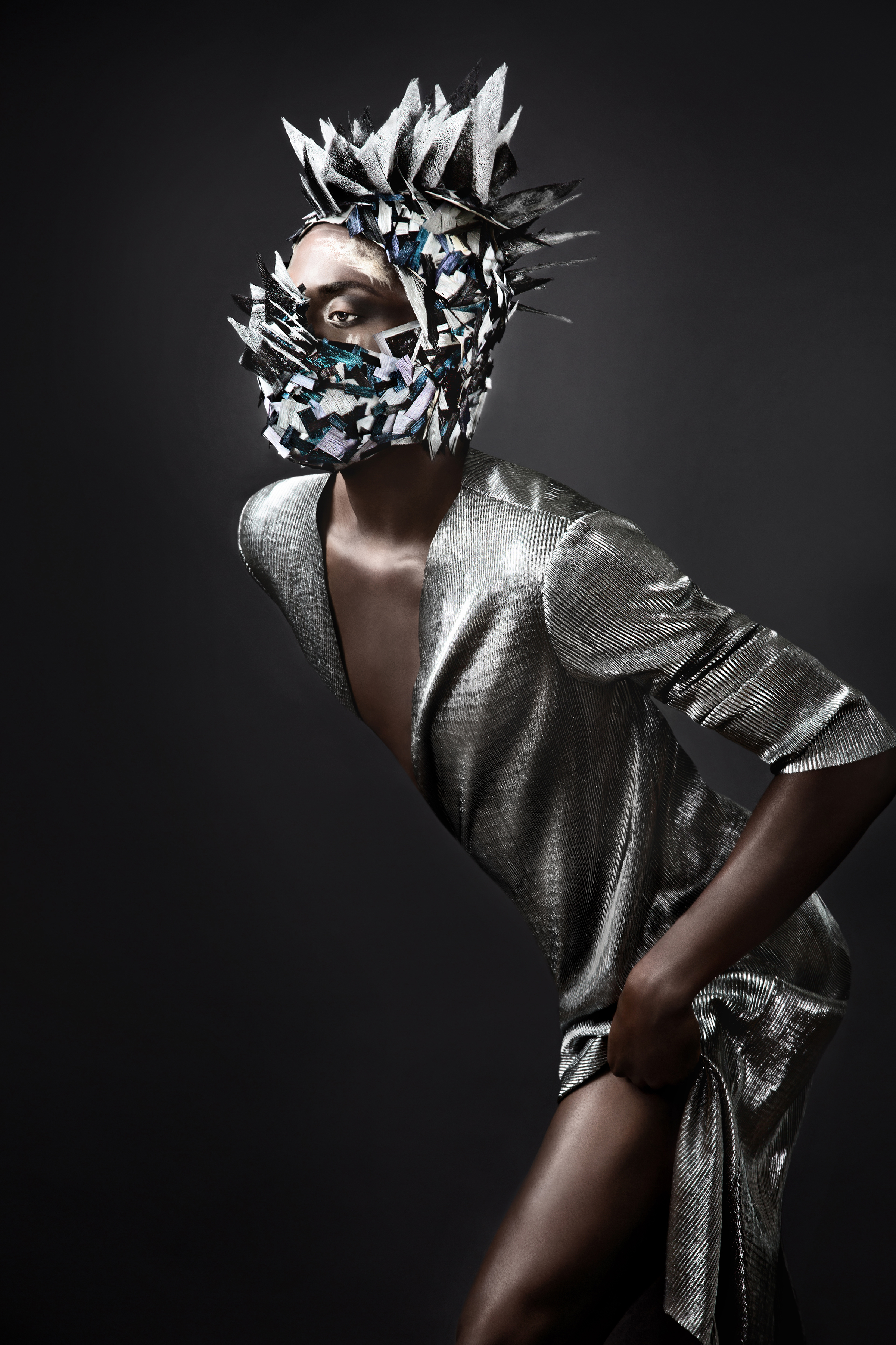 NAHA 2019 avant garde entry model: marquise williams hair: erica moomey makeup: sophia spotto wardrobe: cindy henry photography: bibi photography