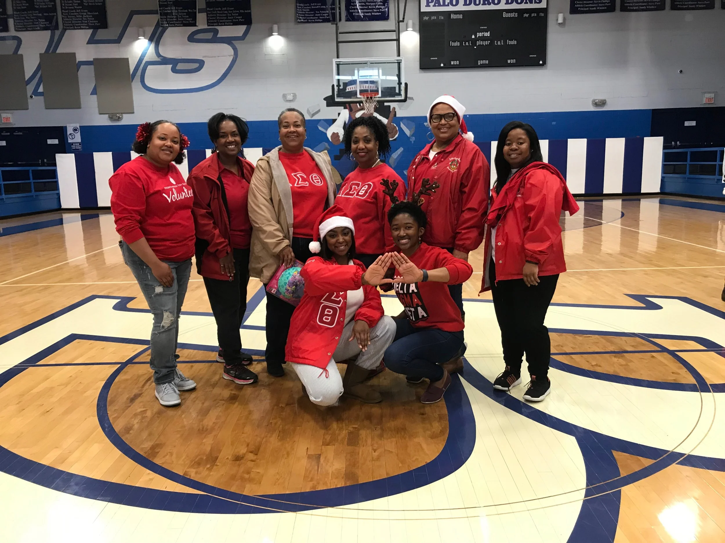 Volunteering for Northside Toy Drive
