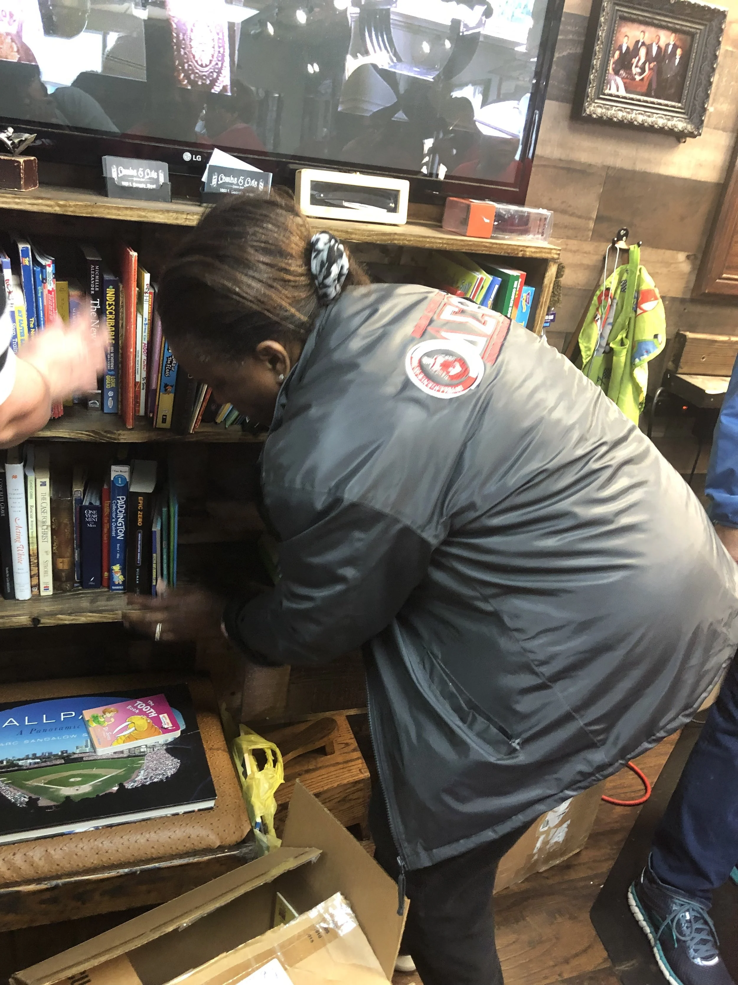 Donating books to #Books4Bucks