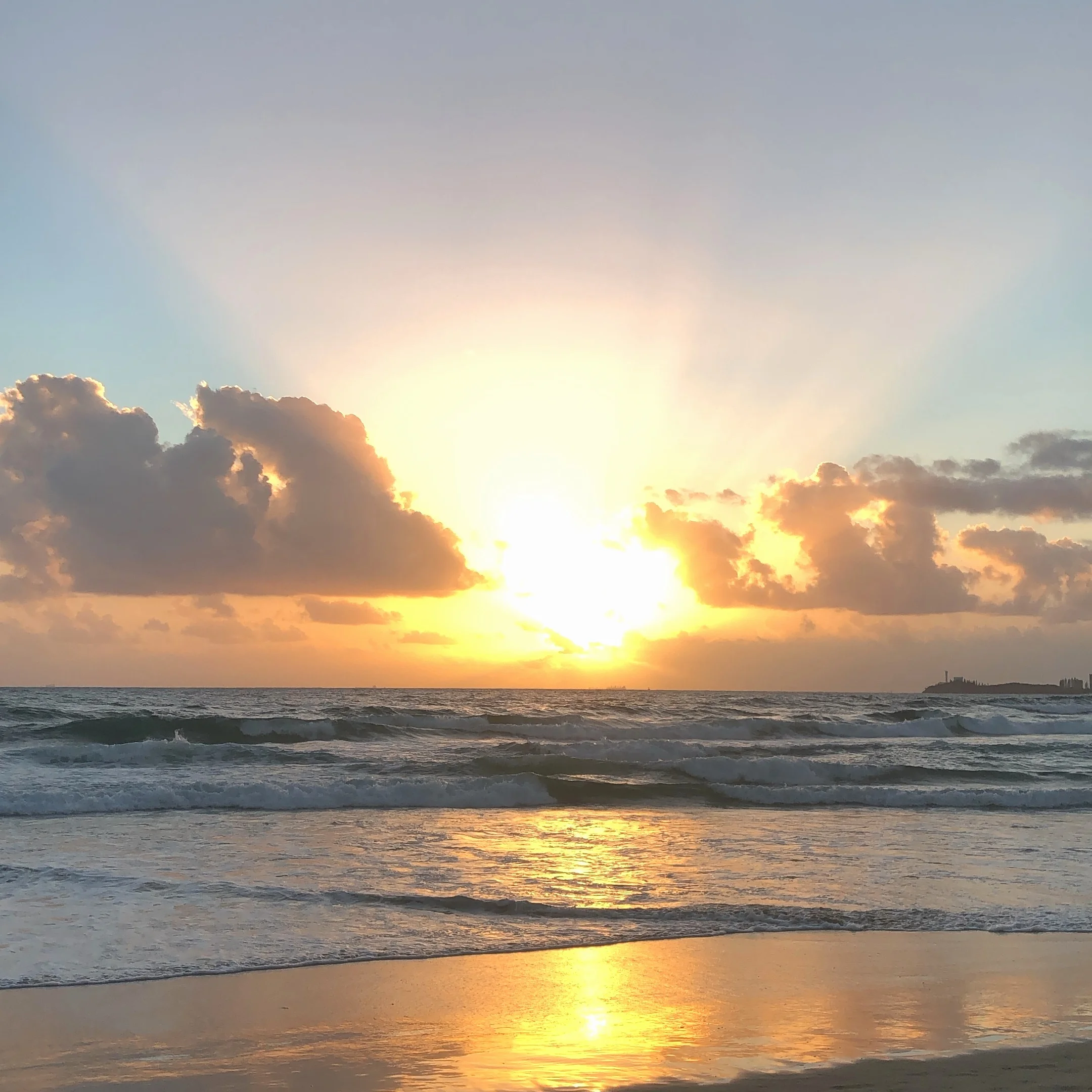 The first sunrise of 2019!