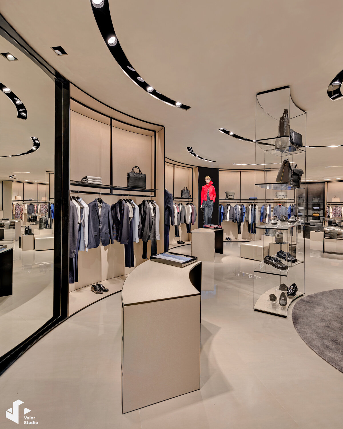 Emporio Armani store, Valor Studio - Chụp ảnh nội thất, kiến trúc