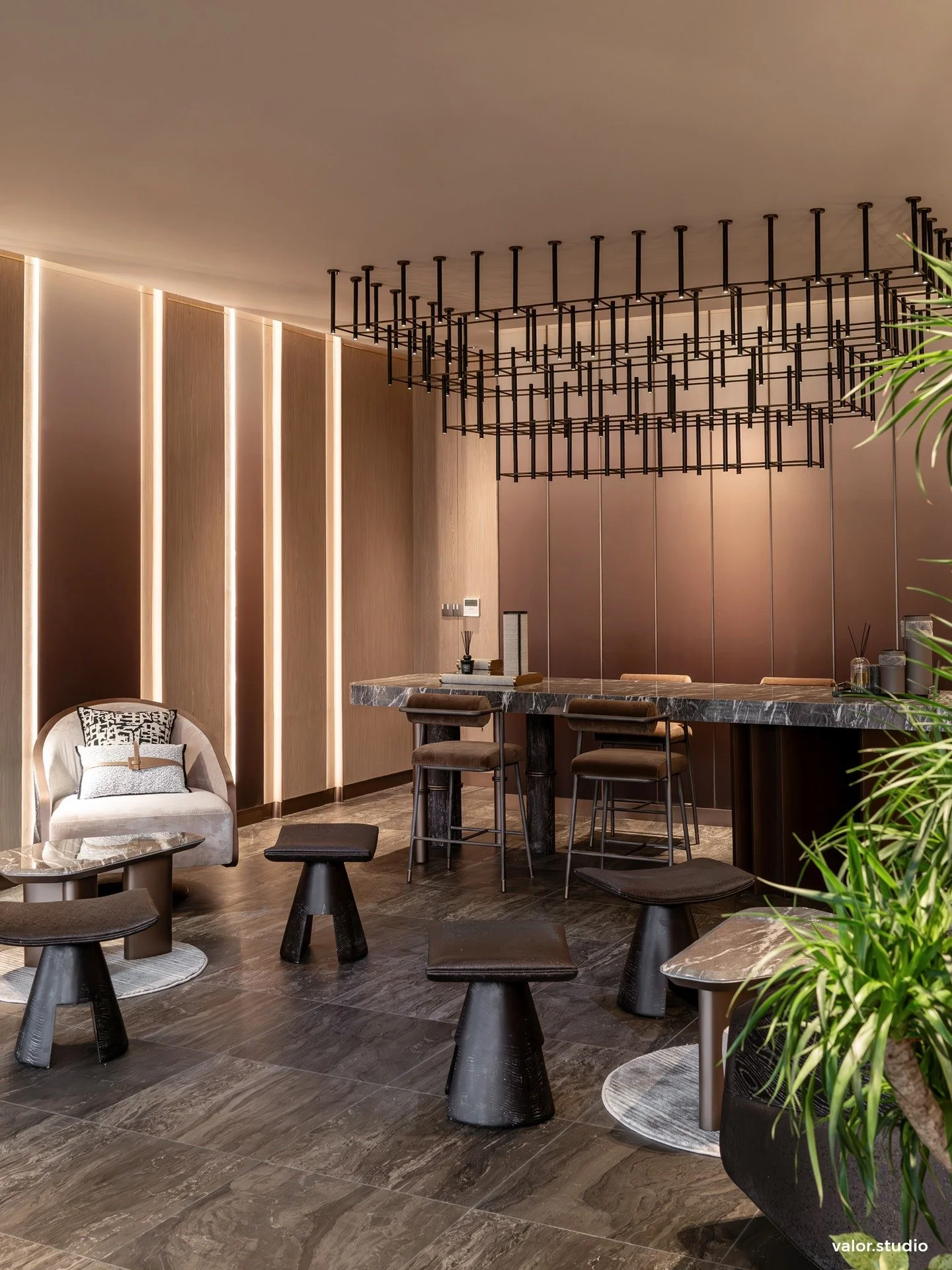 Trong dự &aacute;n The Orchads của Capitaland.
#valorstudio