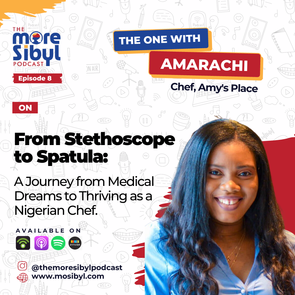 청진기에서 주걱까지| The One with Amy - From Stethoscope to Spatula: A Journey from Medical Dreams to Thriving as a Nigerian Chef: Episode 8 (2023) episode artwork